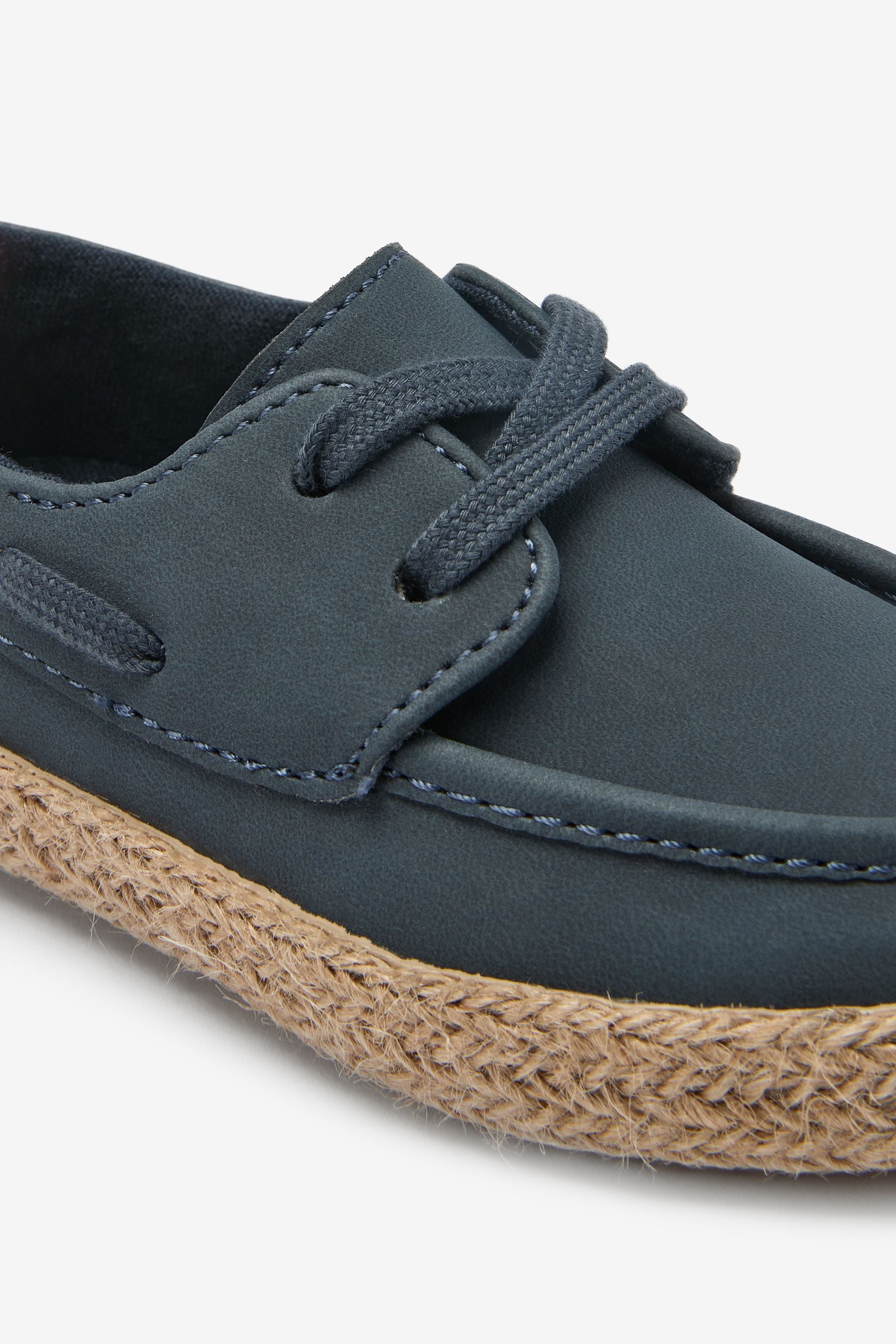 Navy Blue Boat Shoes