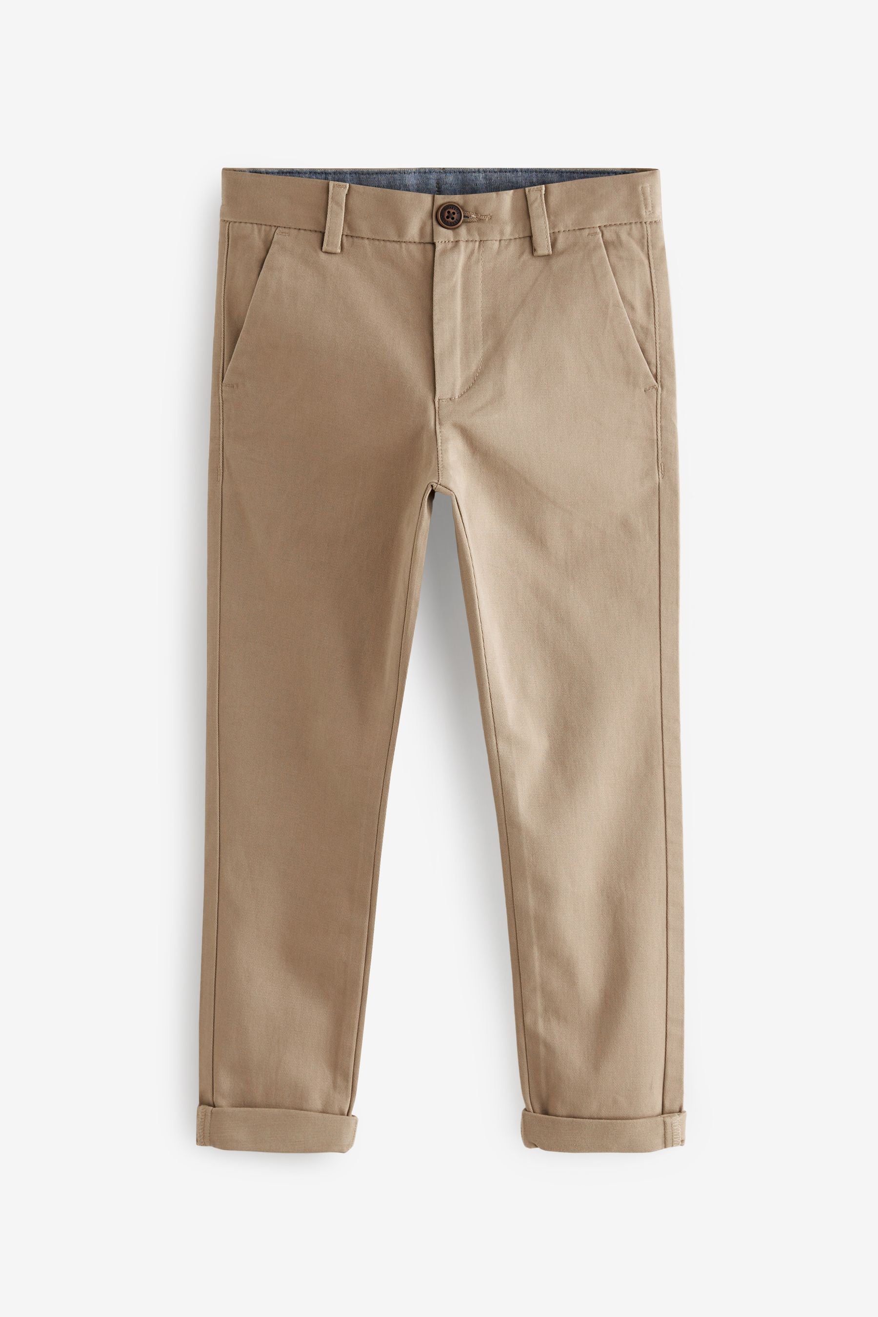 Stone Stretch Chino Trousers (3-17yrs)