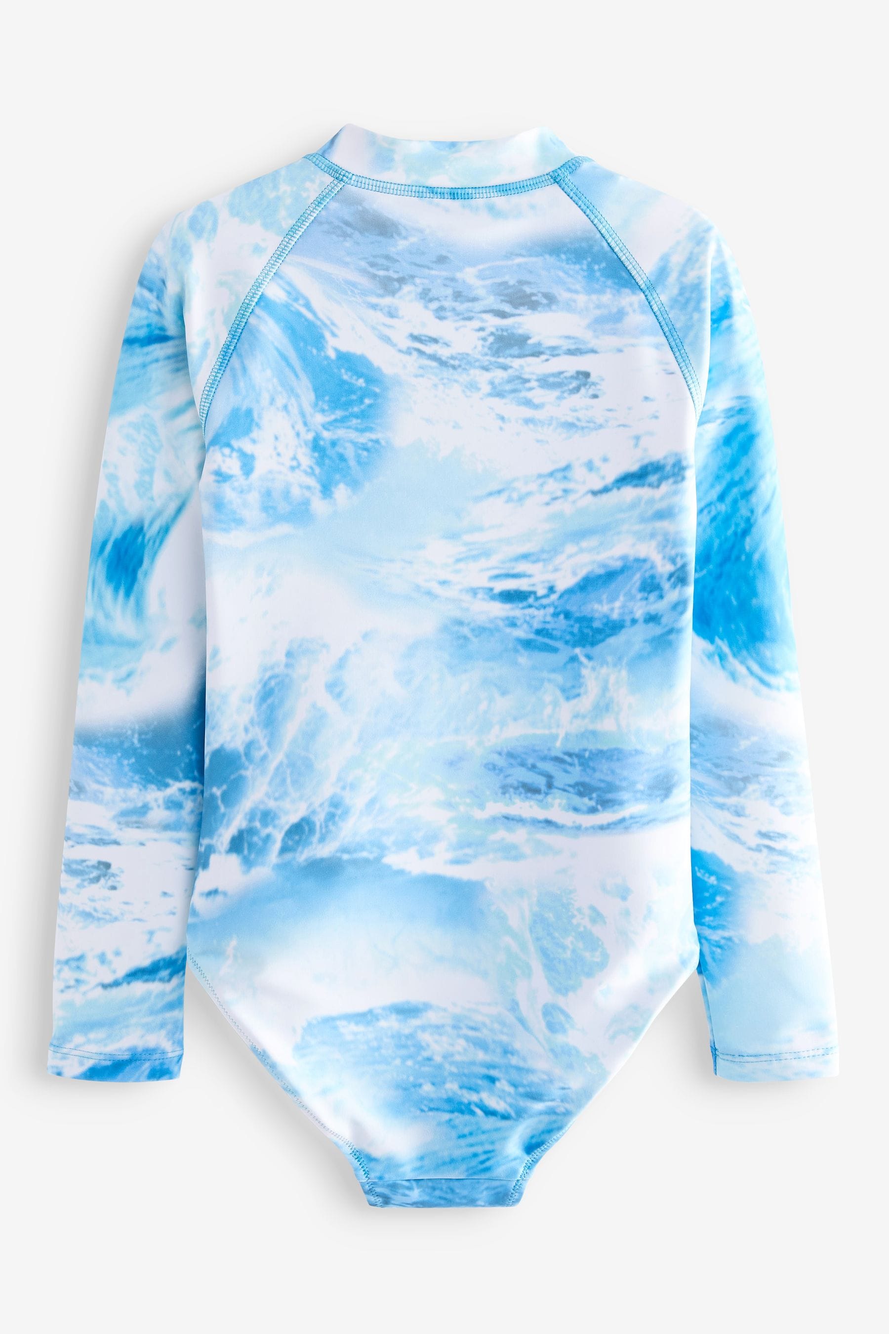 Blue Ocean Long Sleeved Swimsuit (3-16yrs)