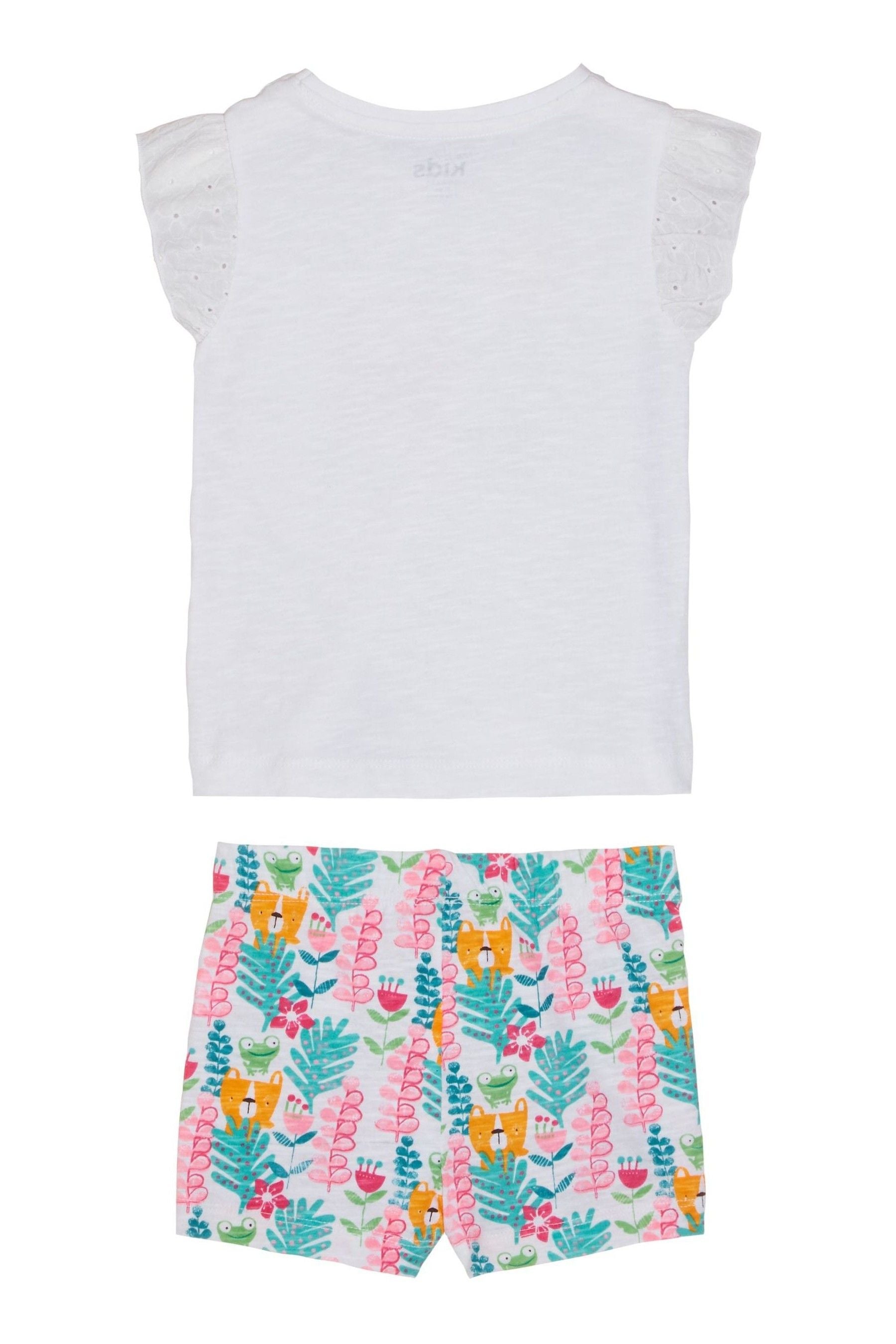 M&Co White Tropical Set