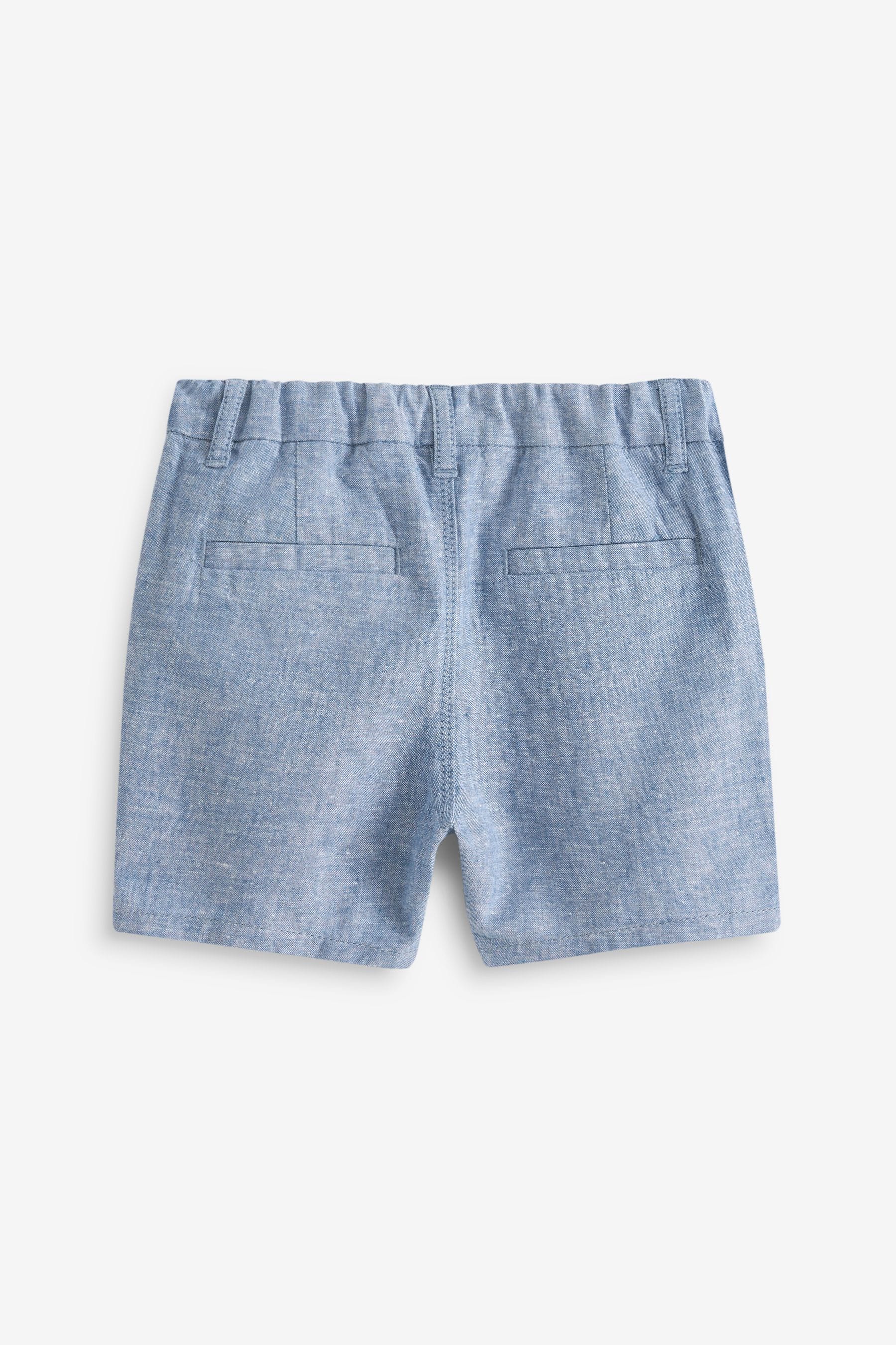 Chambray Blue Chino Shorts (3mths-7yrs)