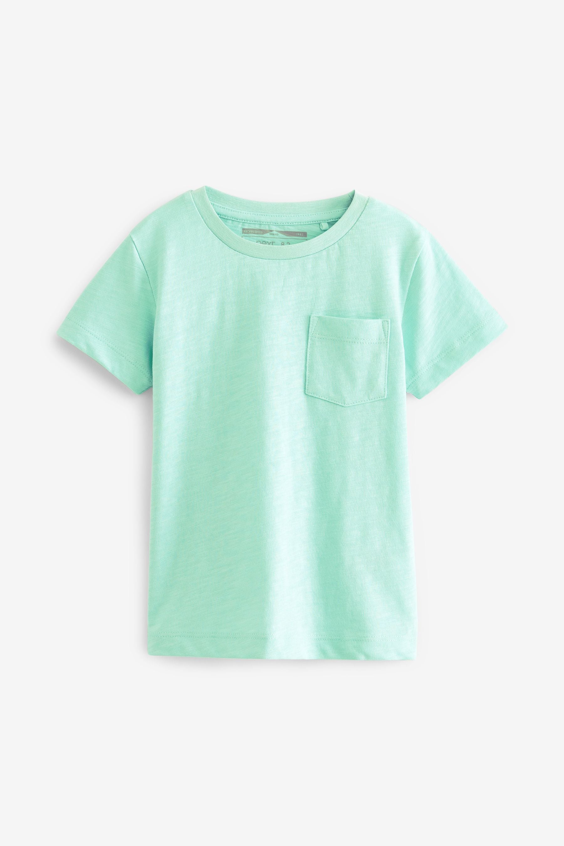 Mint Green Short Sleeve Plain T-Shirt (3mths-7yrs)