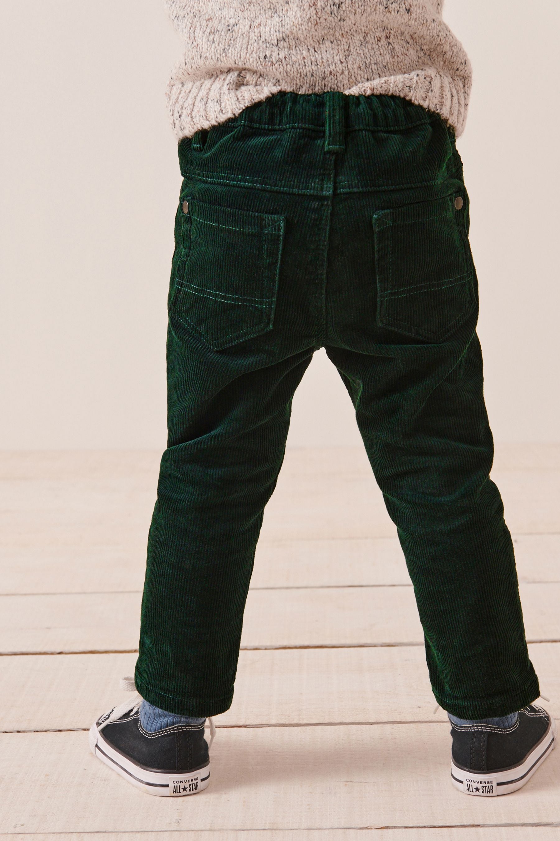 Green Corduroy Trousers (3mths-7yrs)