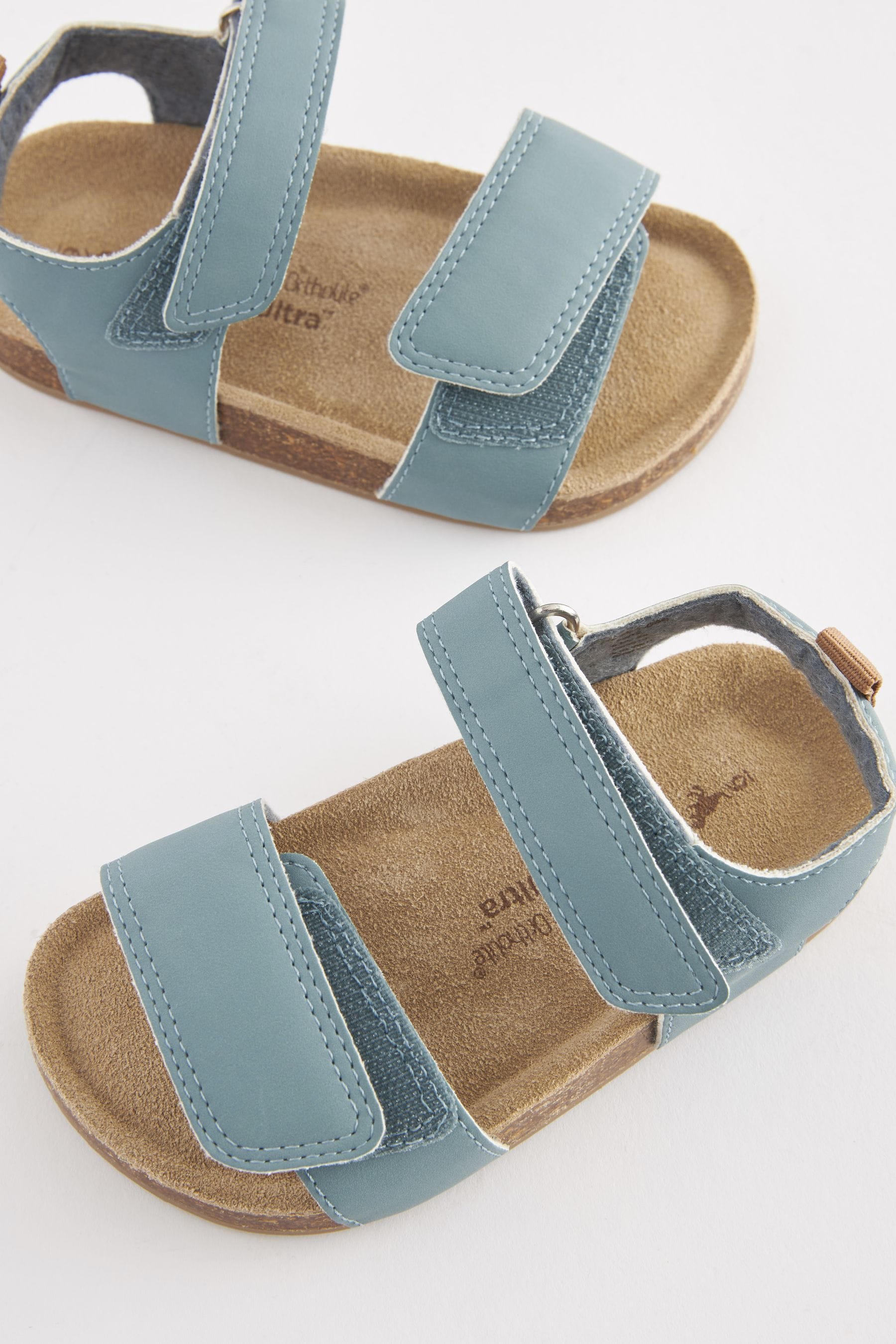 Mineral Blue Corkbed Comfort Sandals