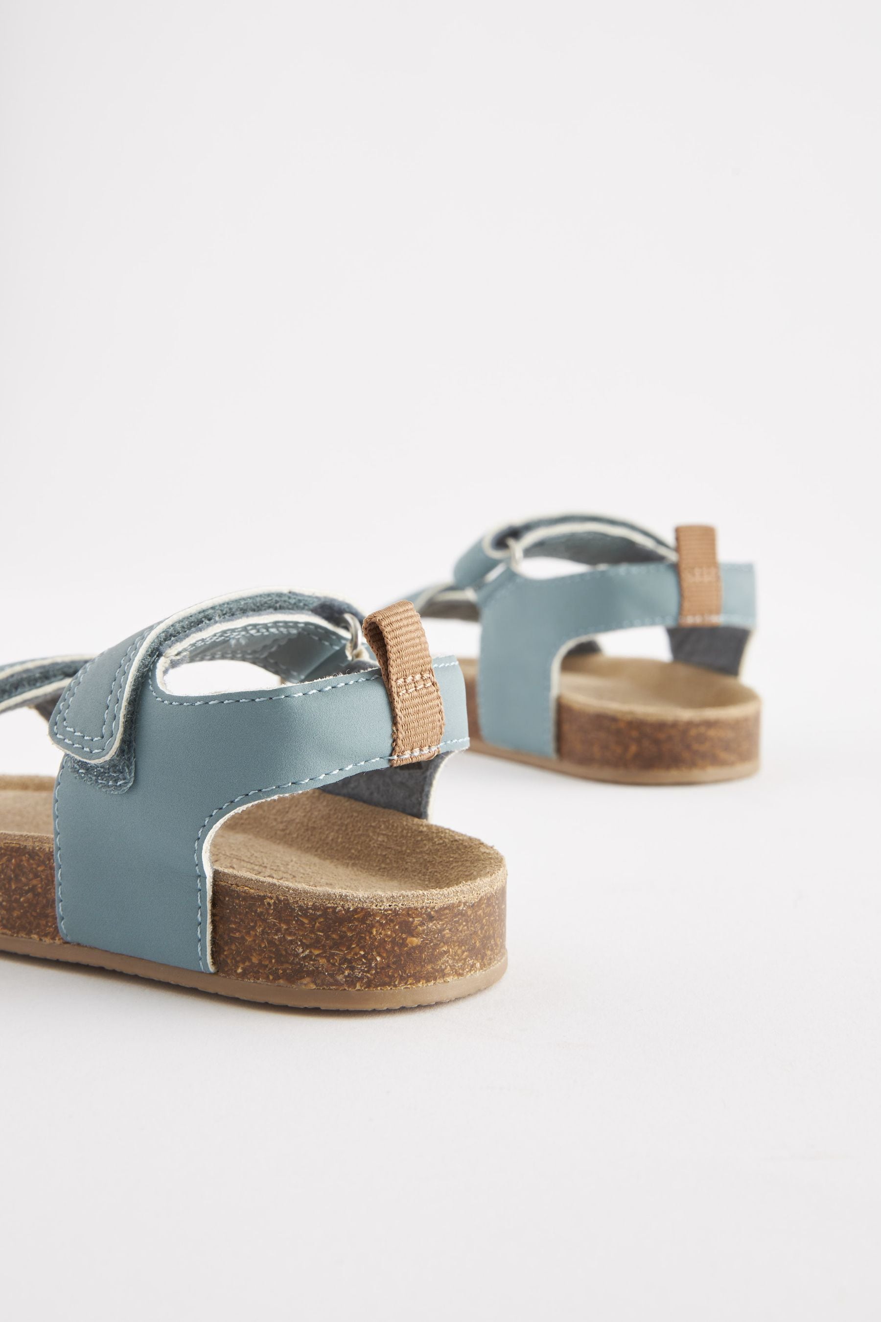 Mineral Blue Corkbed Comfort Sandals