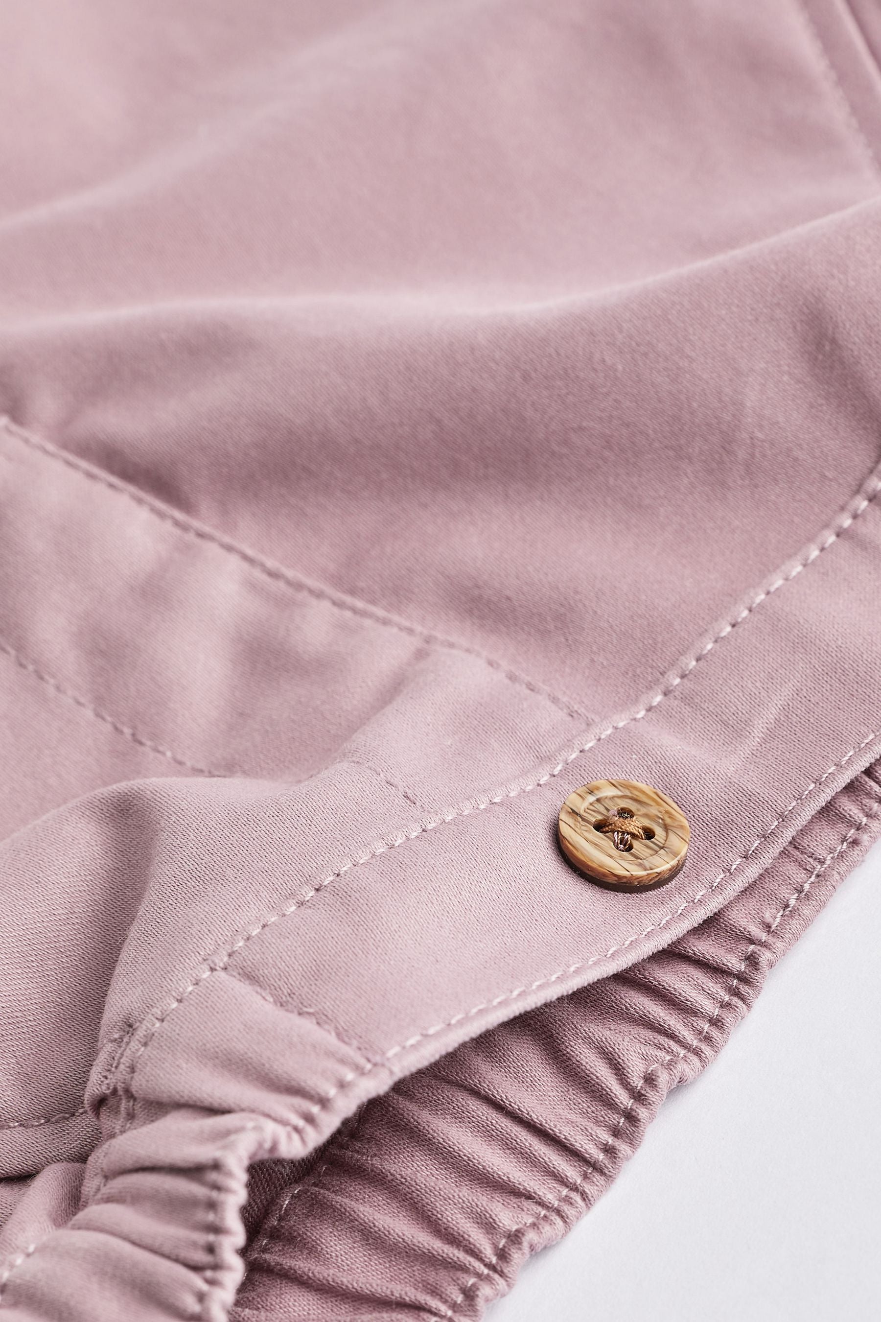 Lilac Purple Woven Baby Chinos