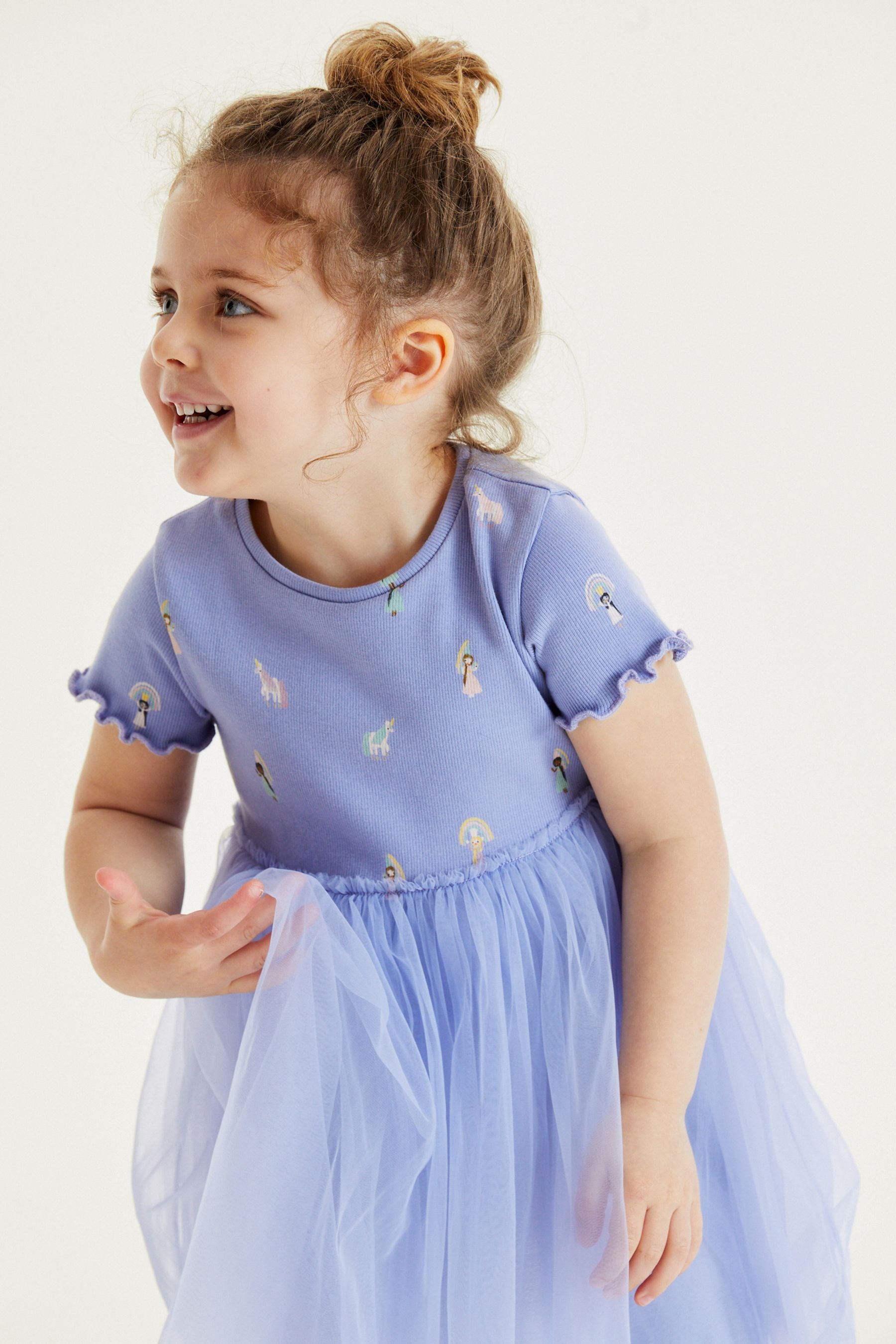 Blue Princess Tutu Skirt Dress (3mths-7yrs)