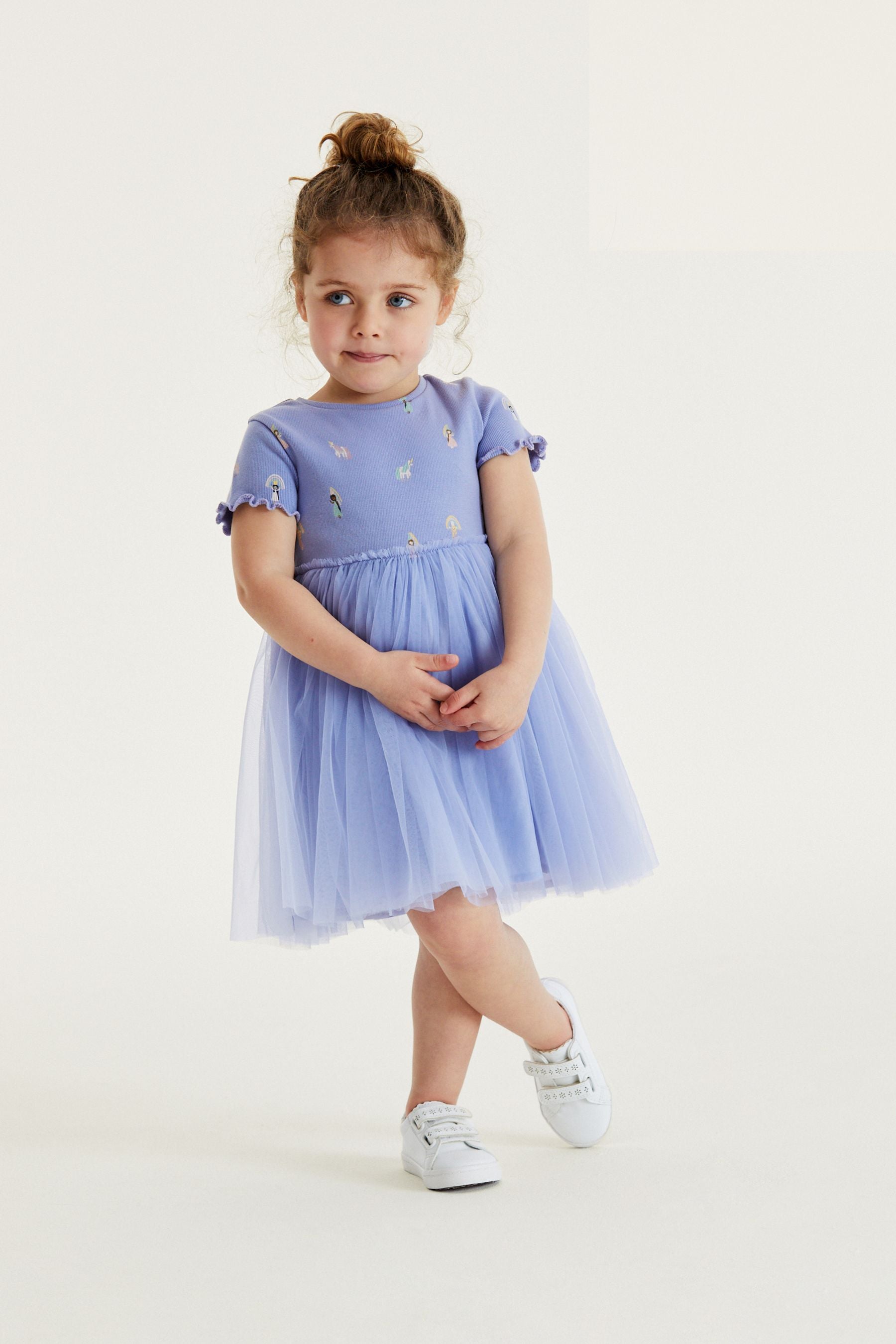 Blue Princess Tutu Skirt Dress (3mths-7yrs)