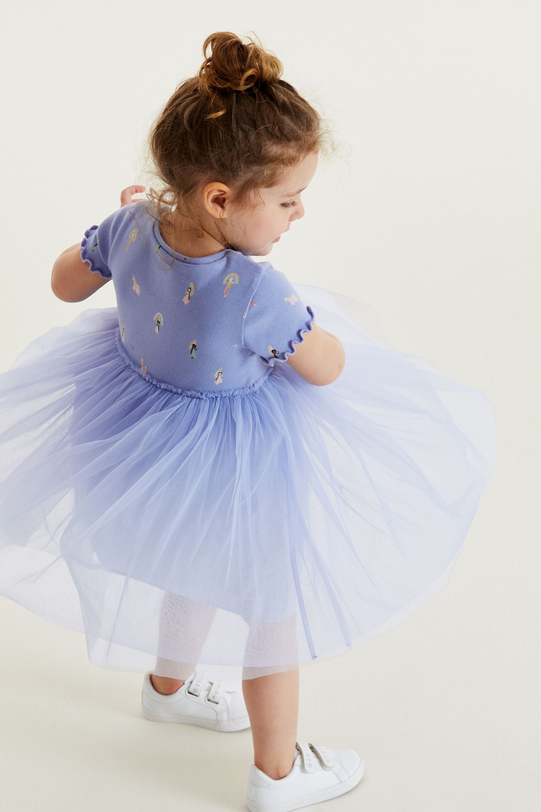 Blue Princess Tutu Skirt Dress (3mths-7yrs)