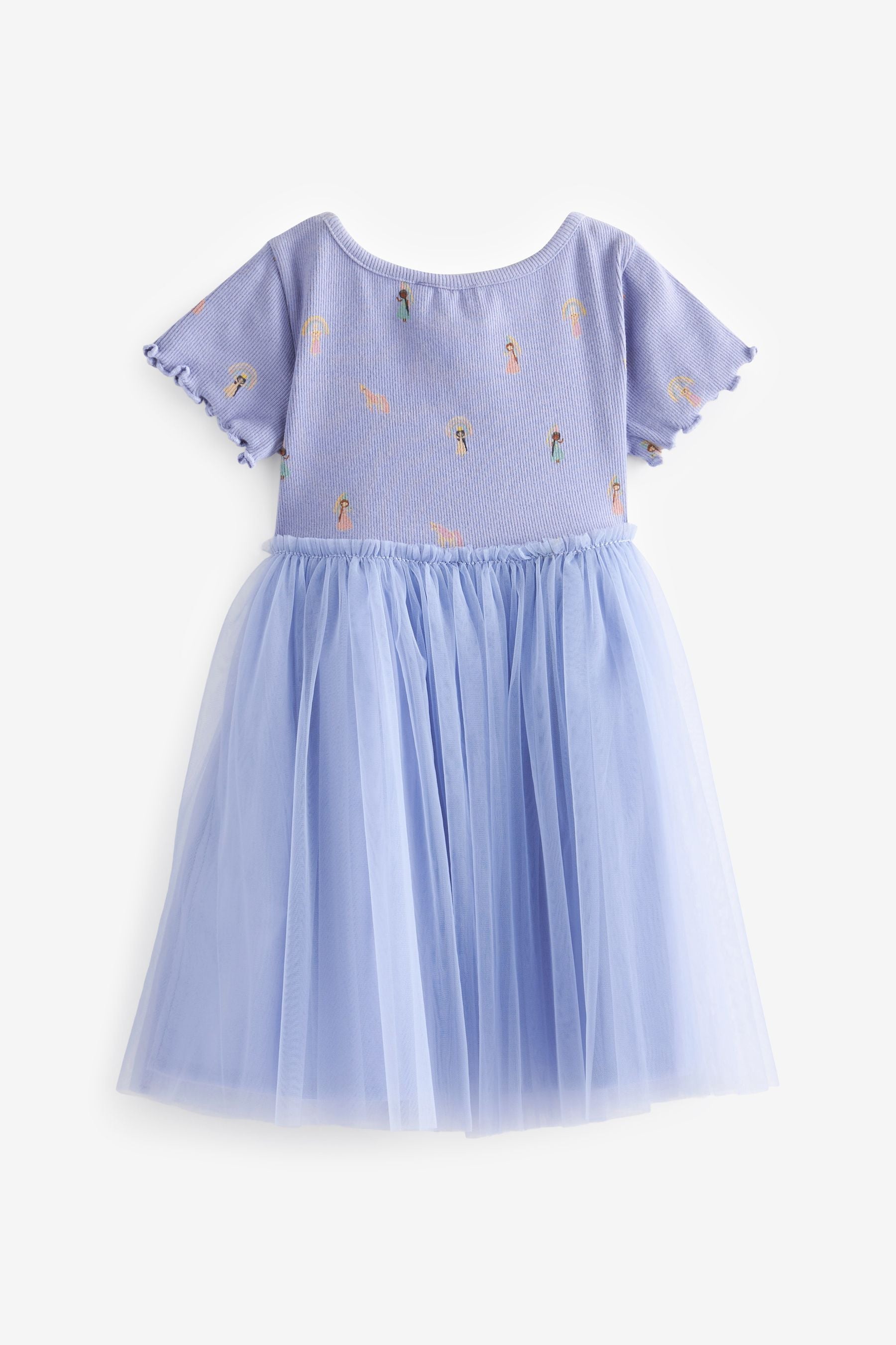 Blue Princess Tutu Skirt Dress (3mths-7yrs)