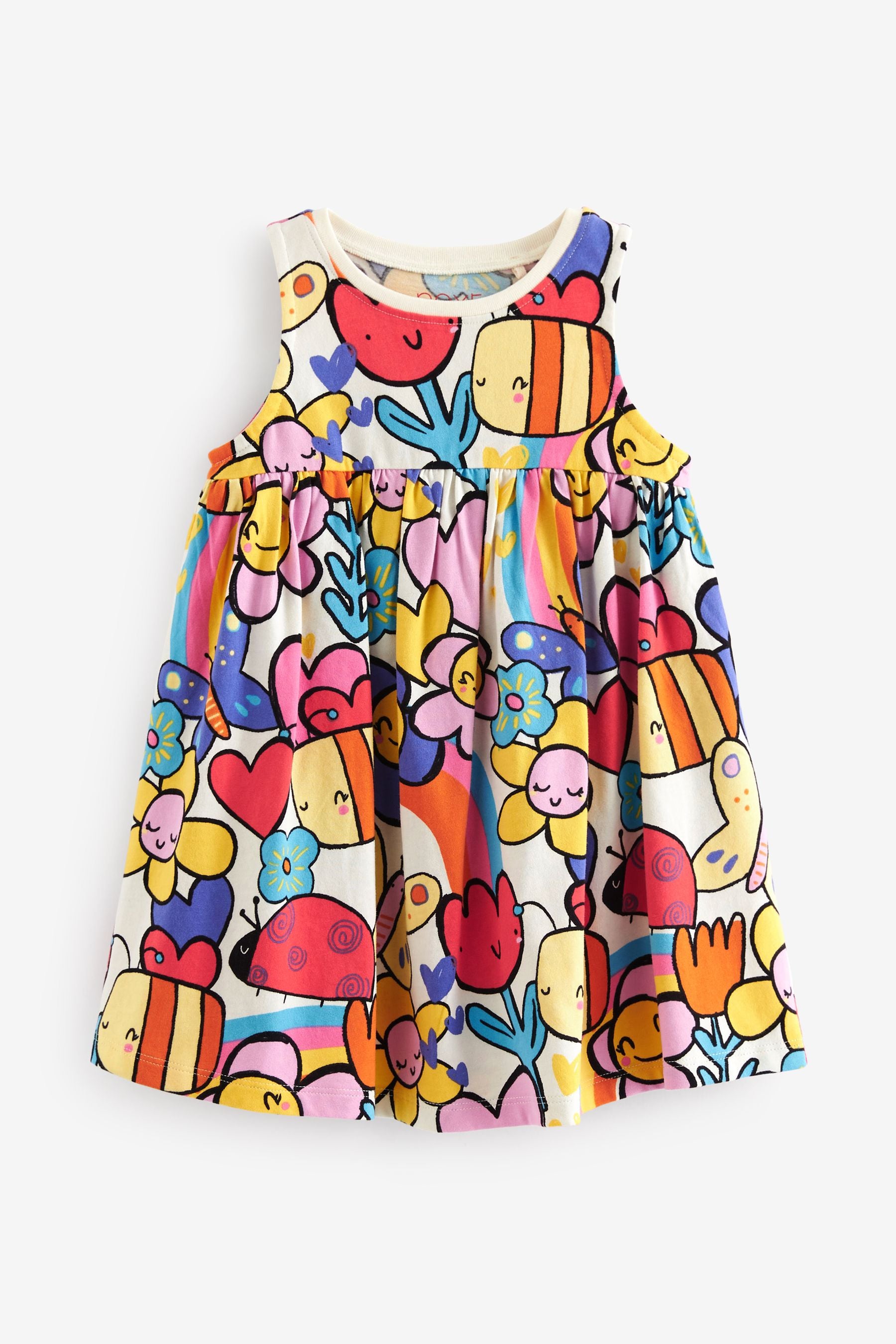 Bright Character Sleeveless Jersey Dress (3mths-7yrs)