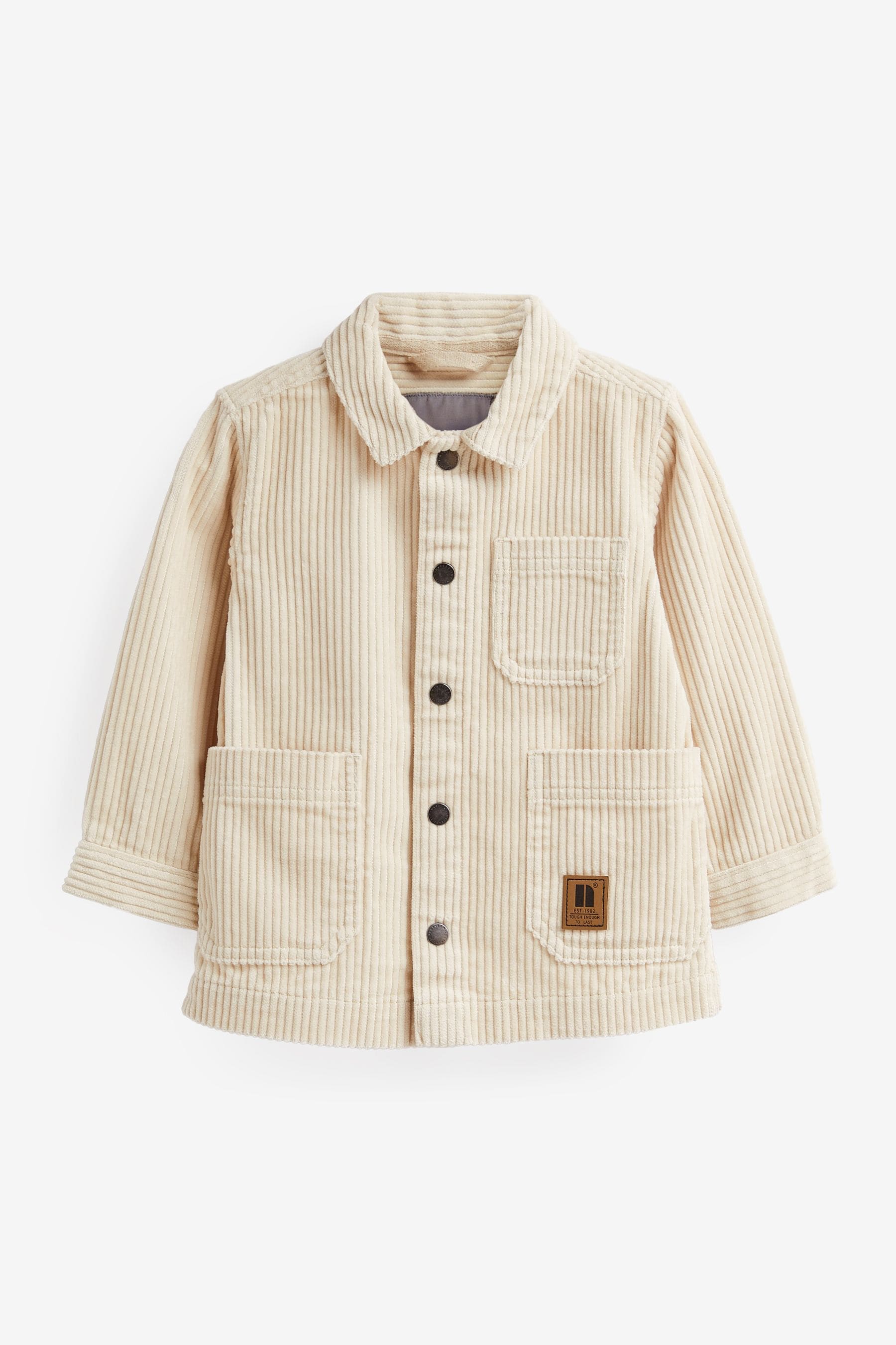 Ecru Cream Corduroy Shacket (3mths-9yrs)