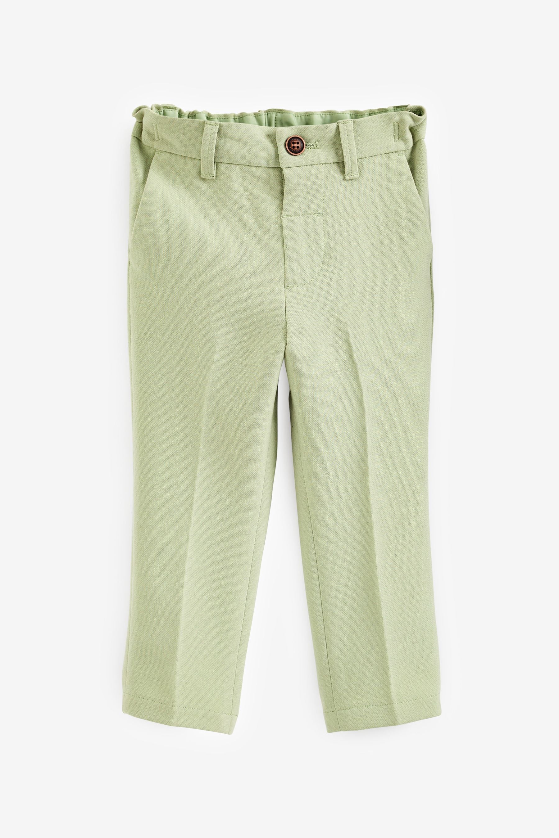 Sage Green Formal Trousers (3mths-7yrs)