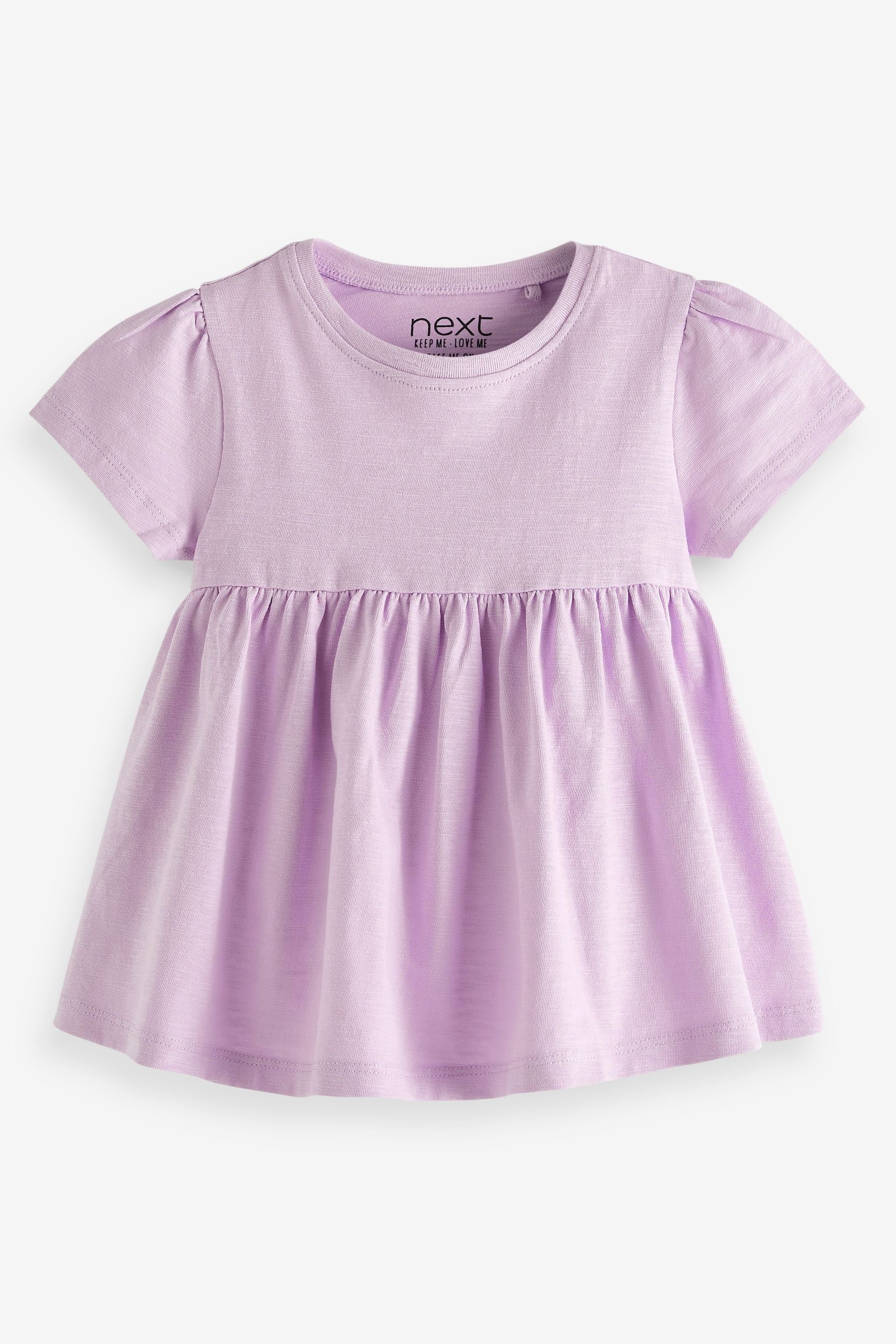 Lilac Purple Cotton T-Shirt (3mths-7yrs)