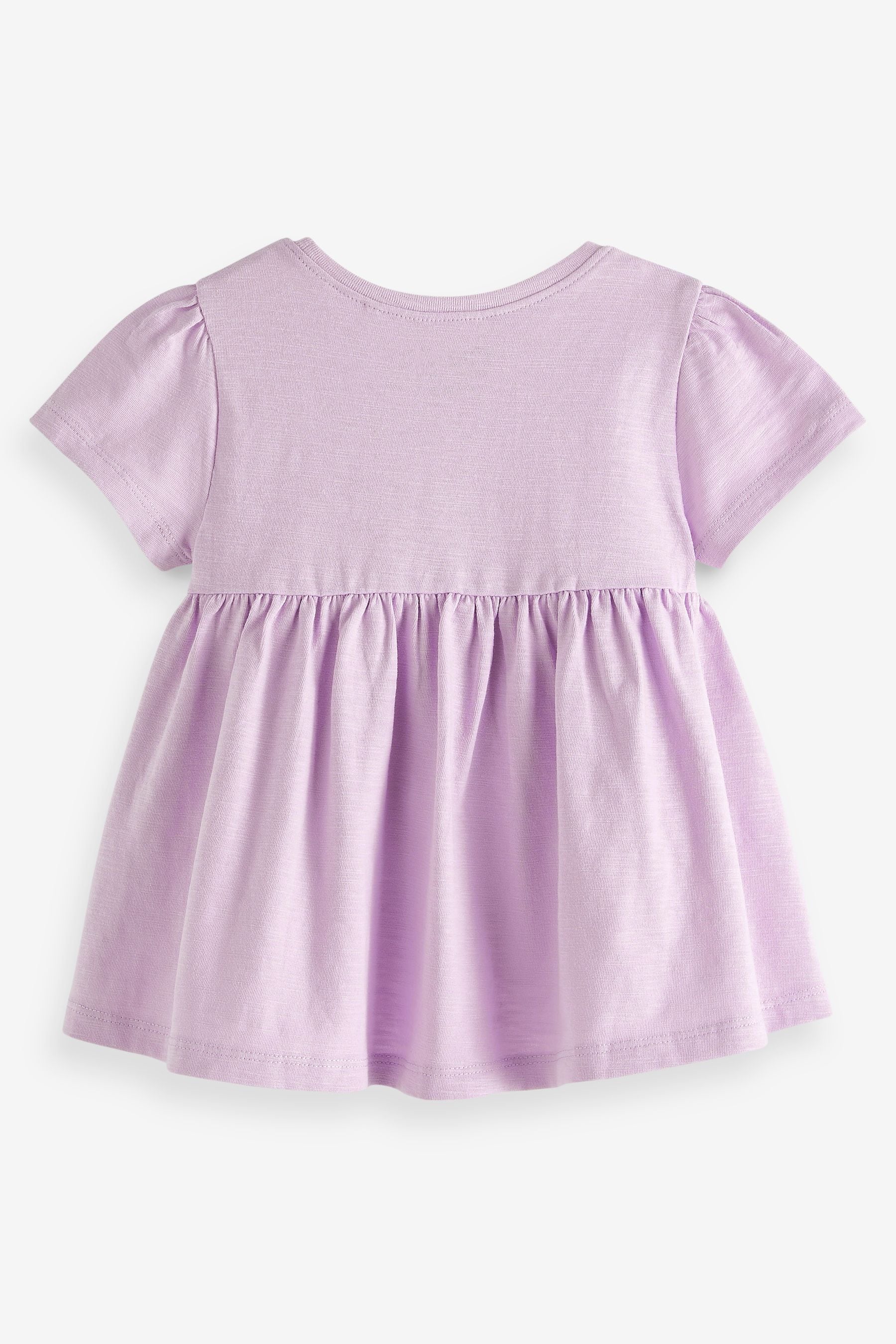 Lilac Purple Cotton T-Shirt (3mths-7yrs)