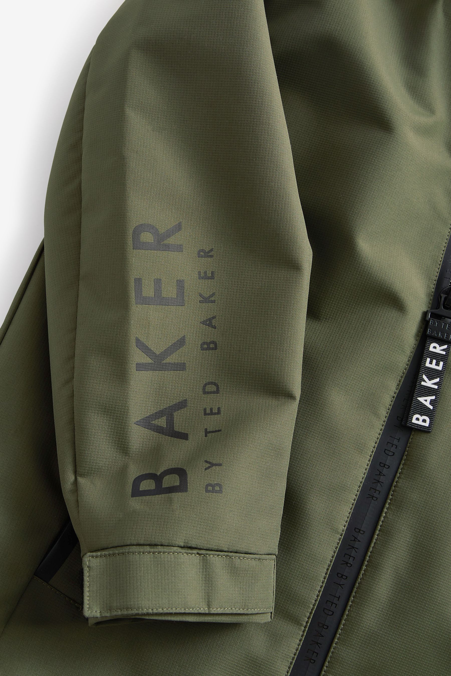 Khaki Green Baker by Ted Baker Khaki Green Shower Resistant Jacket