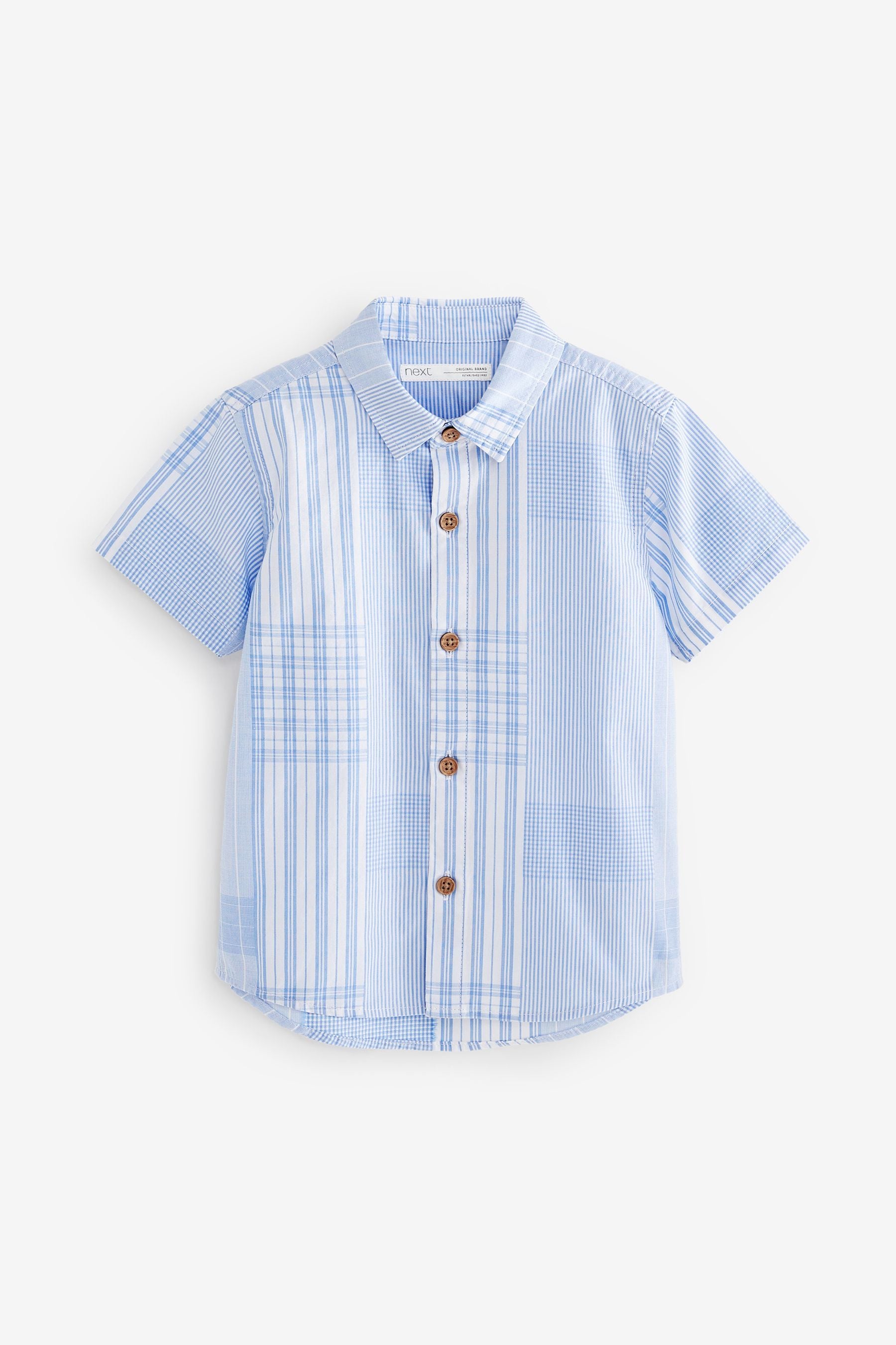 Blue/White Check Shirt (3mths-7yrs)