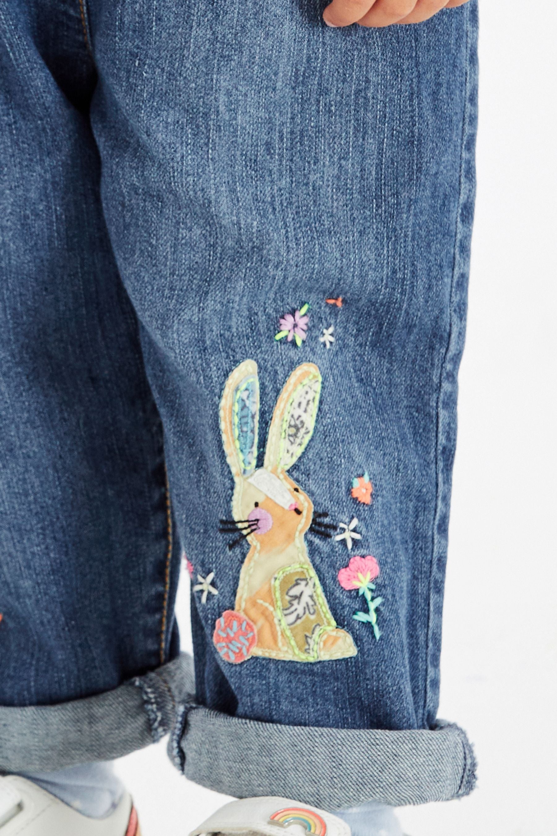 Blue Bunny Character Denim Jeans (3mths-7yrs)