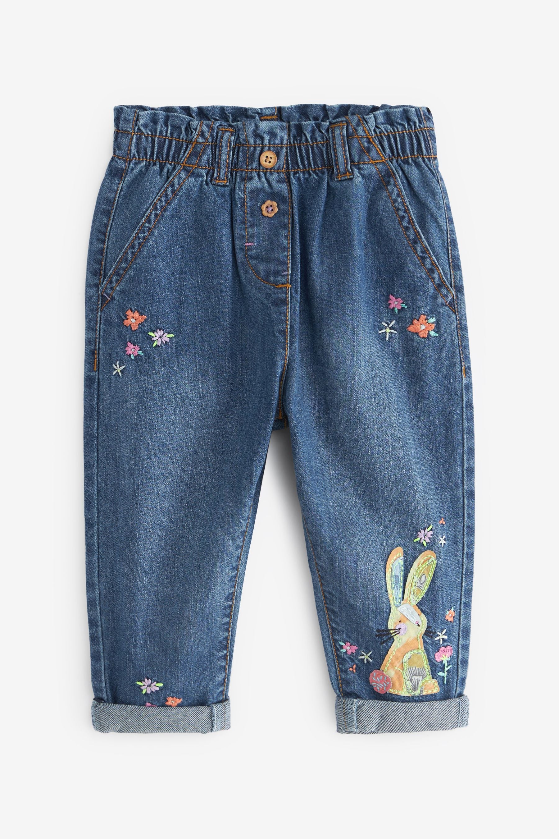 Blue Bunny Character Denim Jeans (3mths-7yrs)