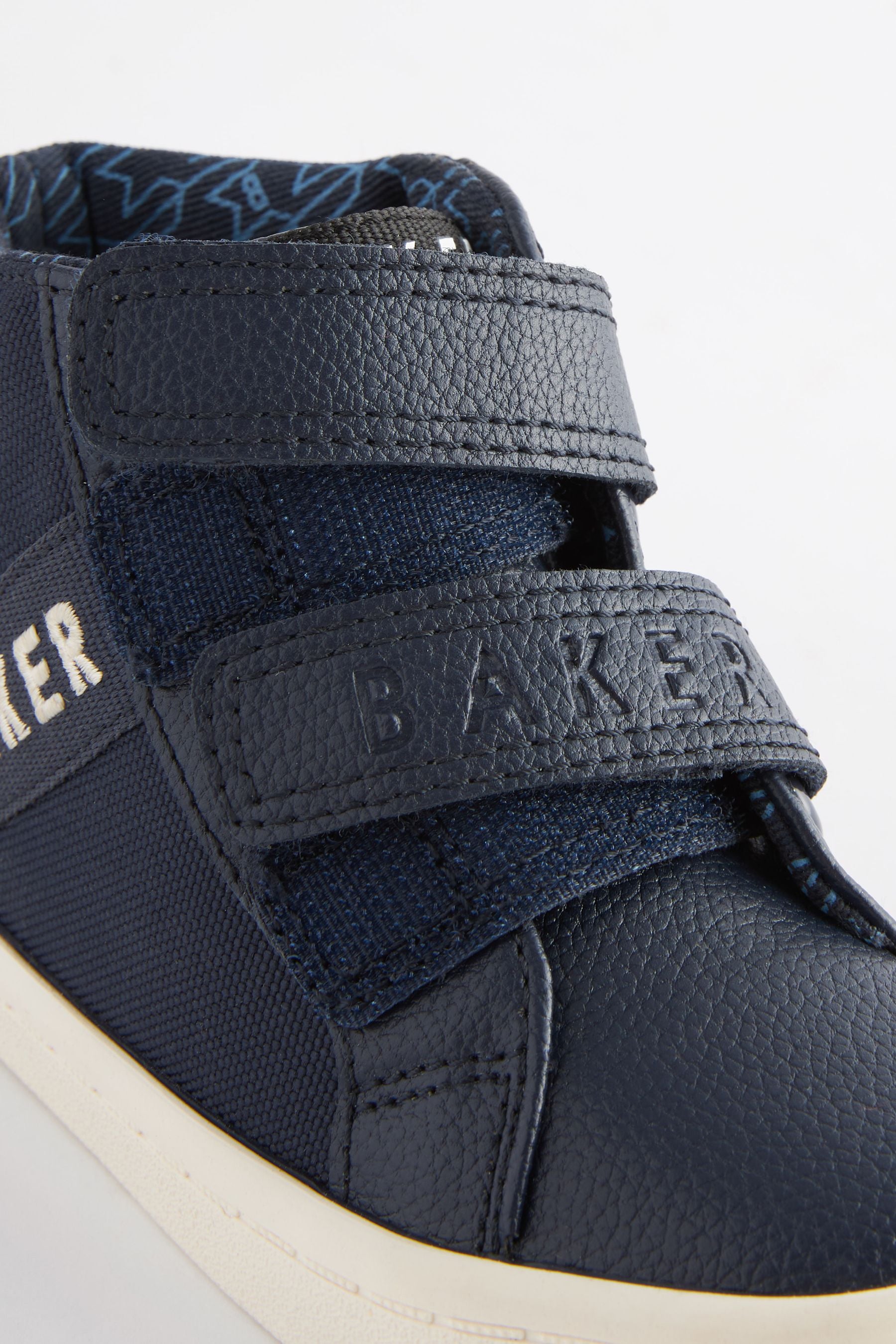 Navy Baker by Ted Baker Boys Navy Blue Boot Trainers