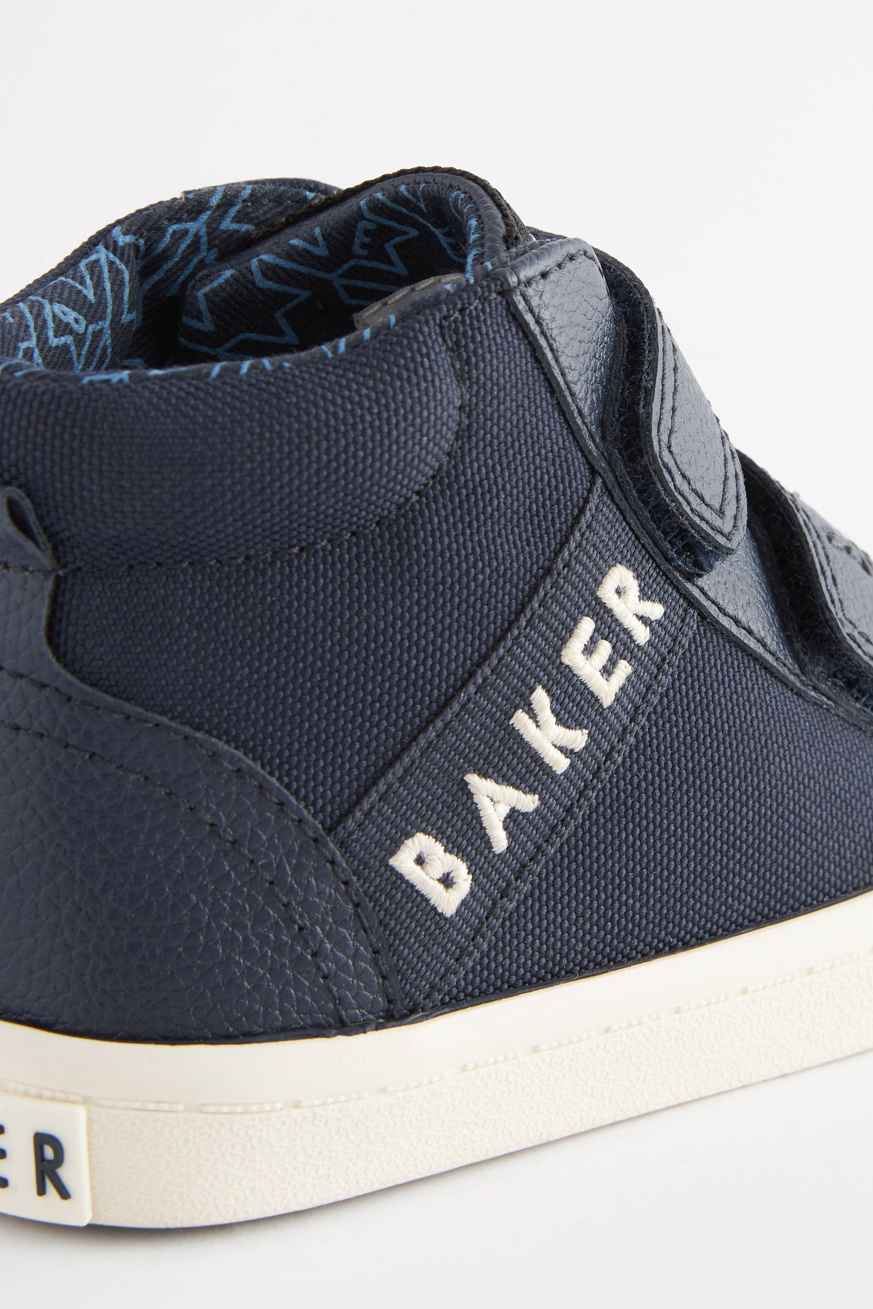 Navy Baker by Ted Baker Boys Navy Blue Boot Trainers