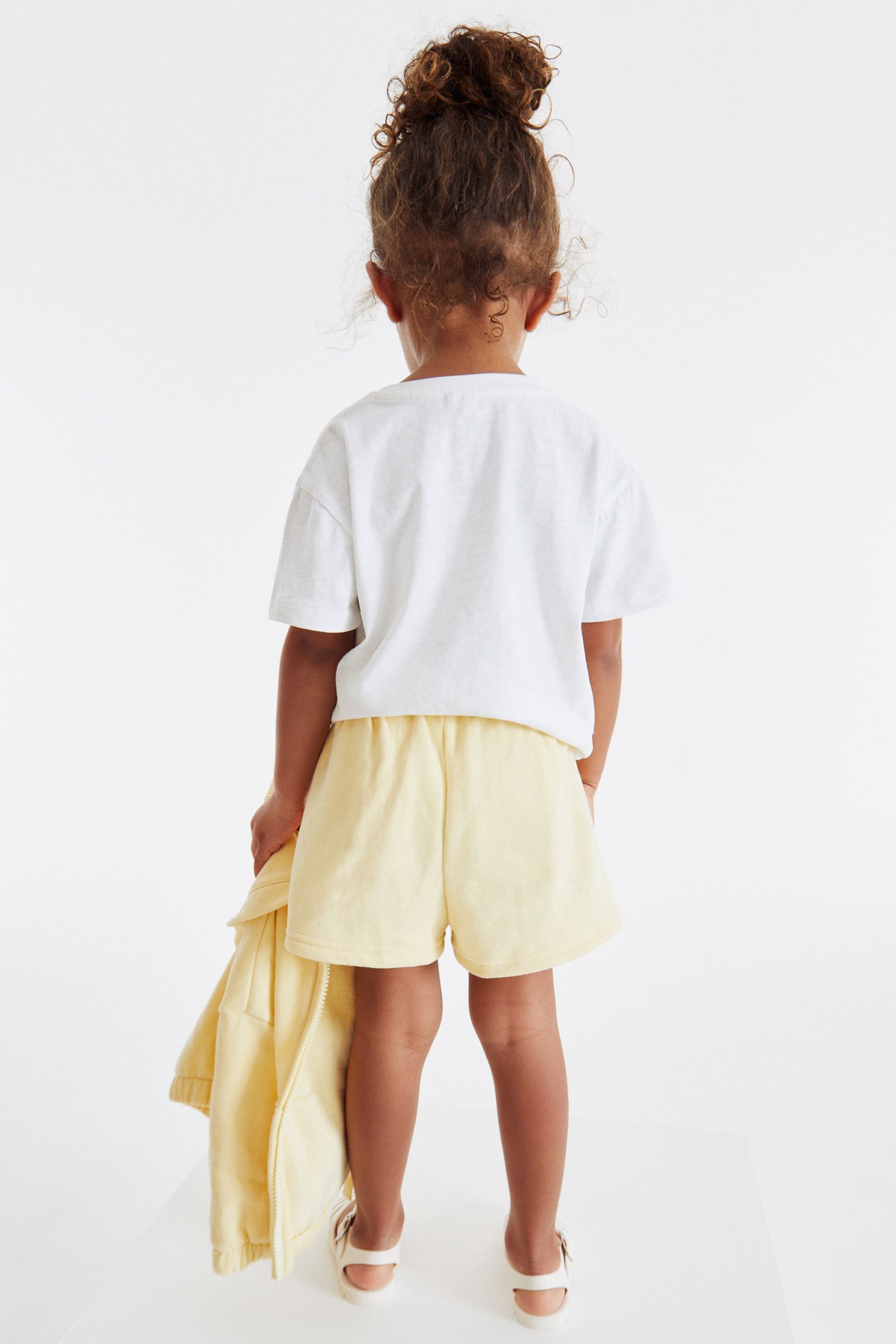 Bright Yellow Sweat Shorts (3mths-7yrs)