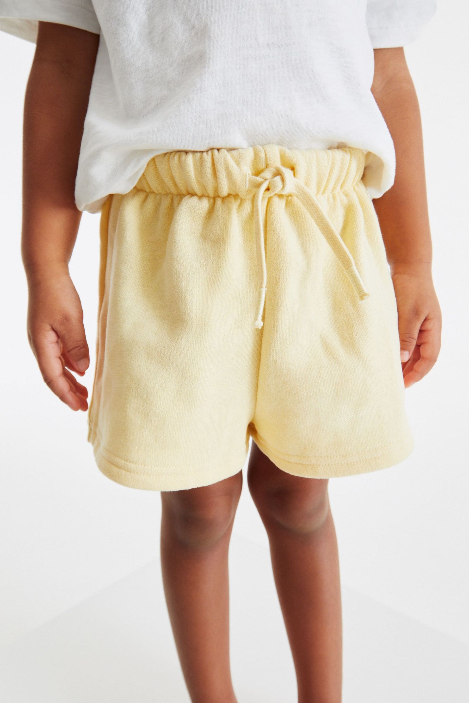 Bright Yellow Sweat Shorts (3mths-7yrs)