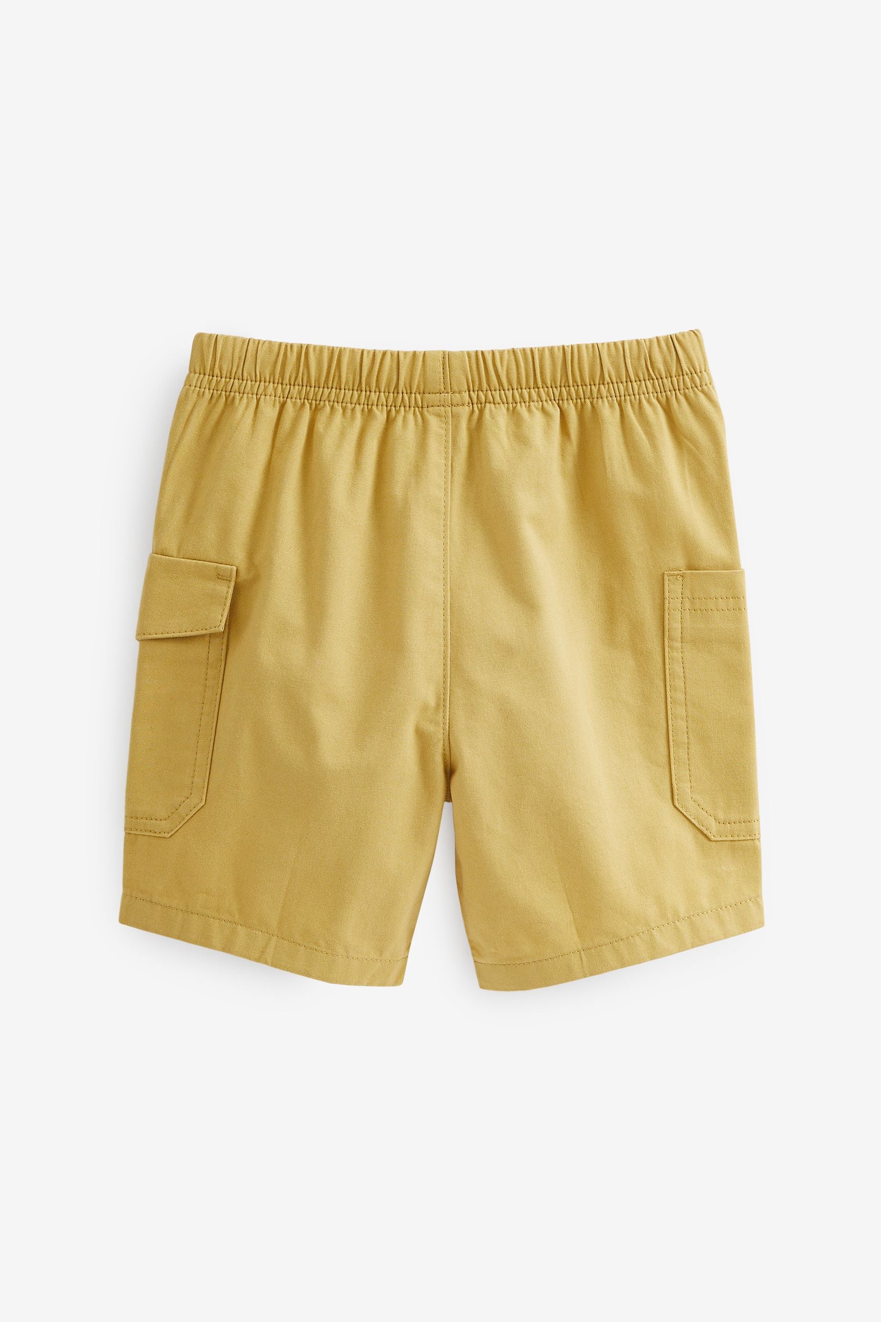 Ochre Yellow Utility Shorts (3mths-7yrs)