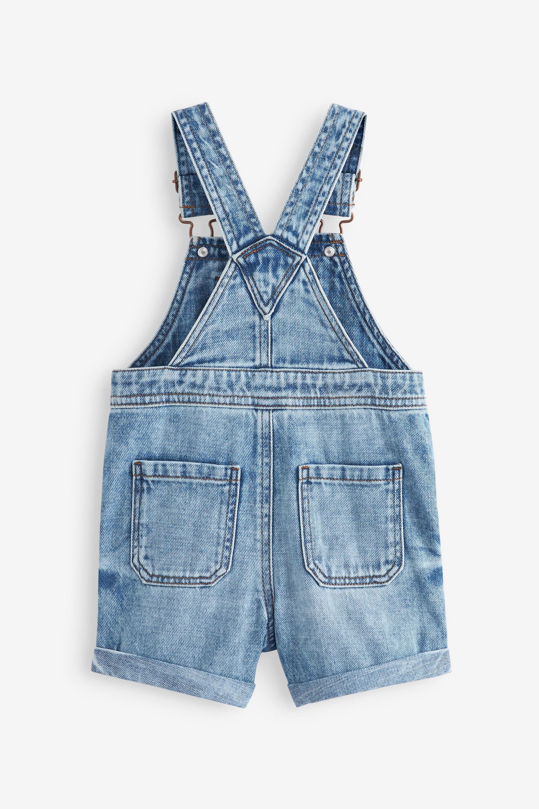 Light Blue Denim Dungarees (3mths-7yrs)