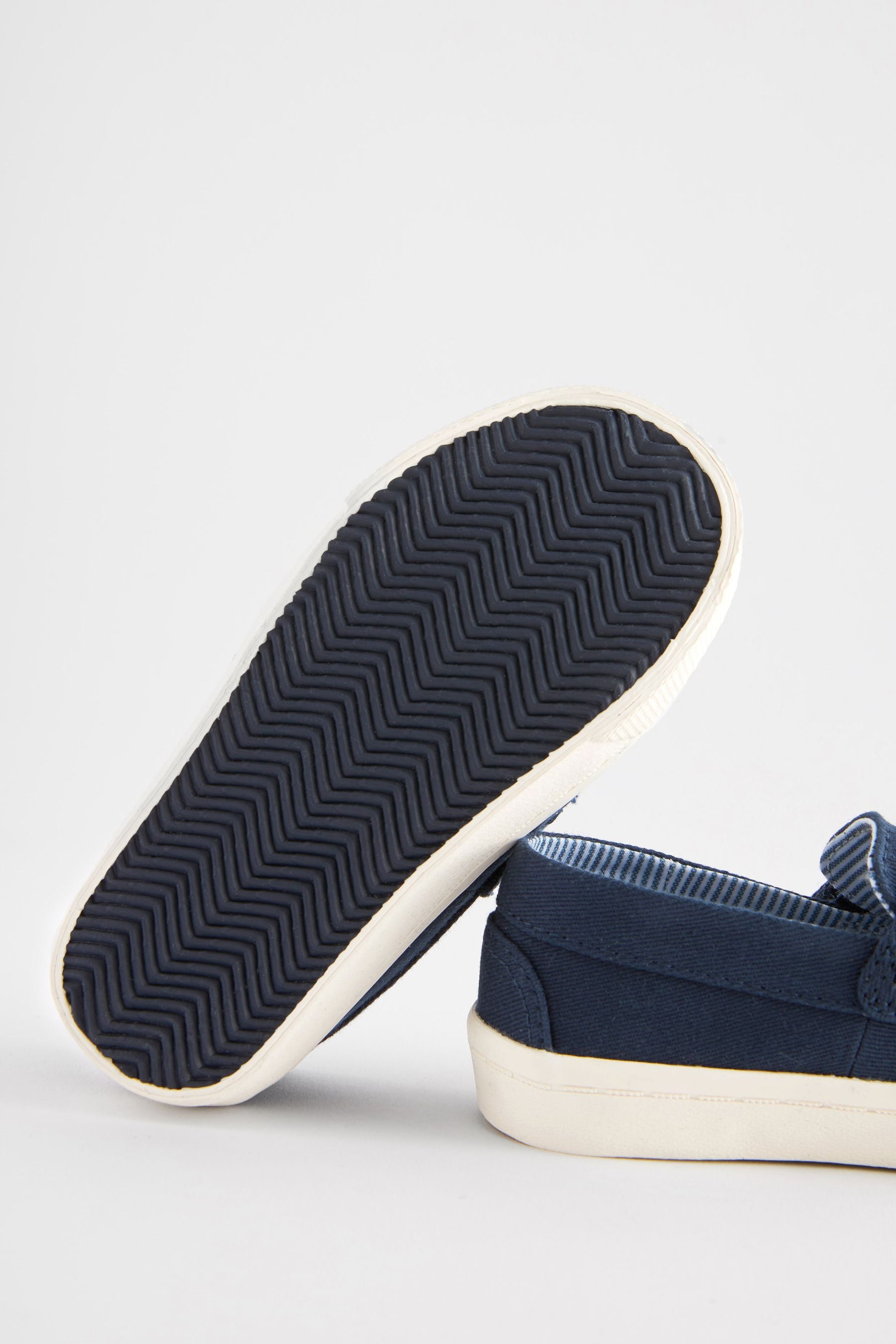 Navy Blue Penny Loafers