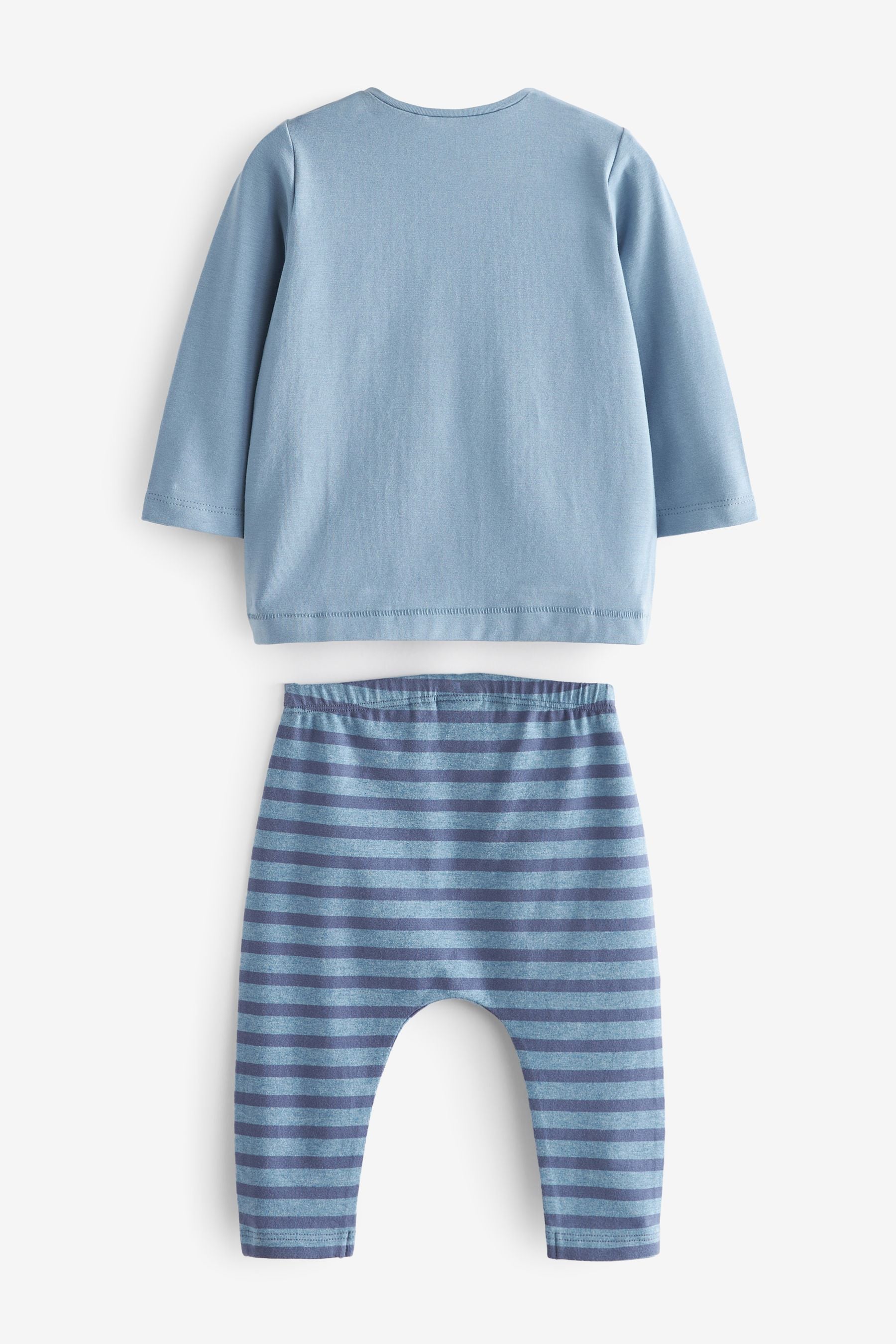 Blue Lion Baby T-Shirt And Leggings 2 Piece Set