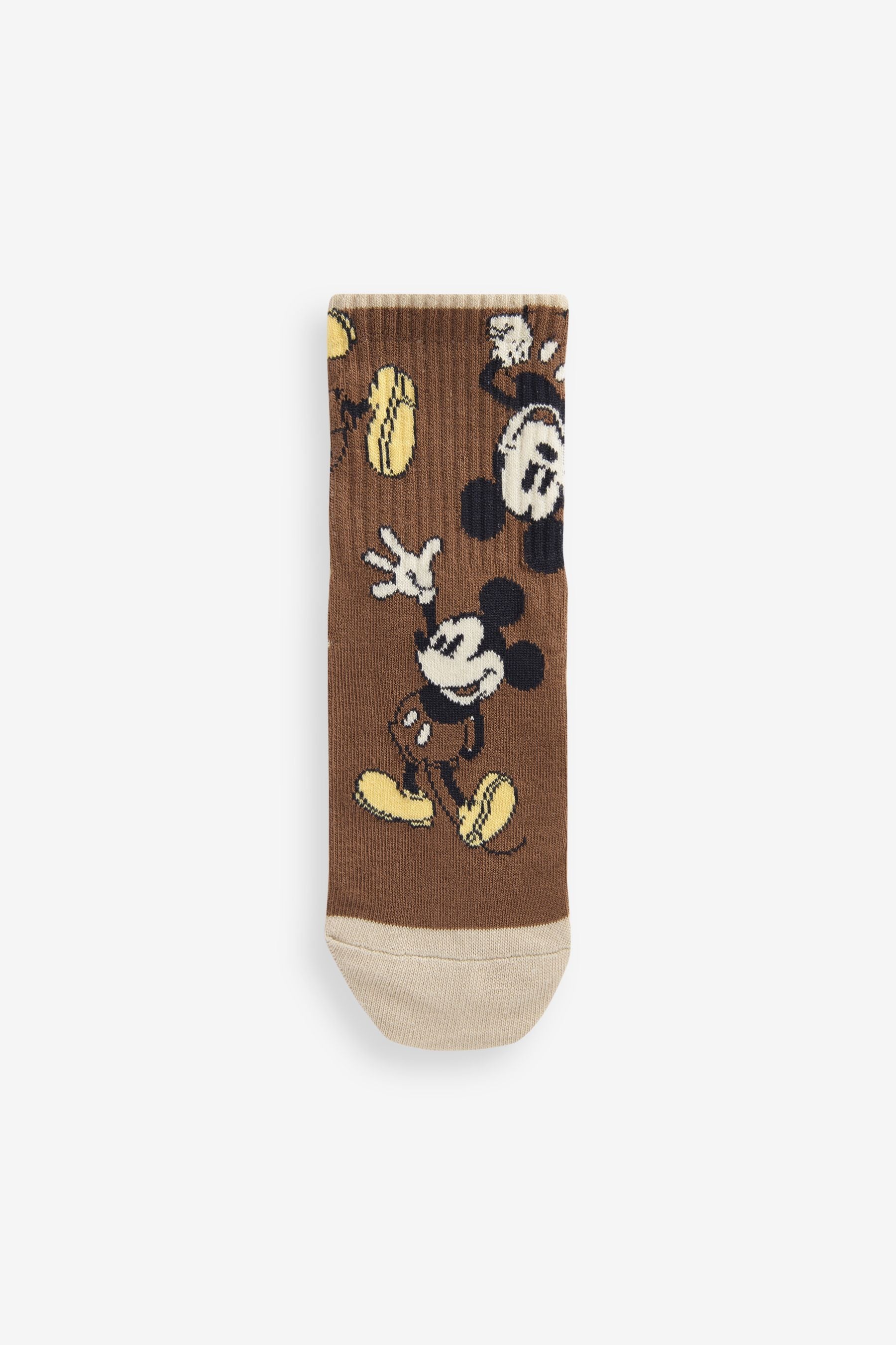 Mickey Mouse Cotton Rich Socks 3 Packs