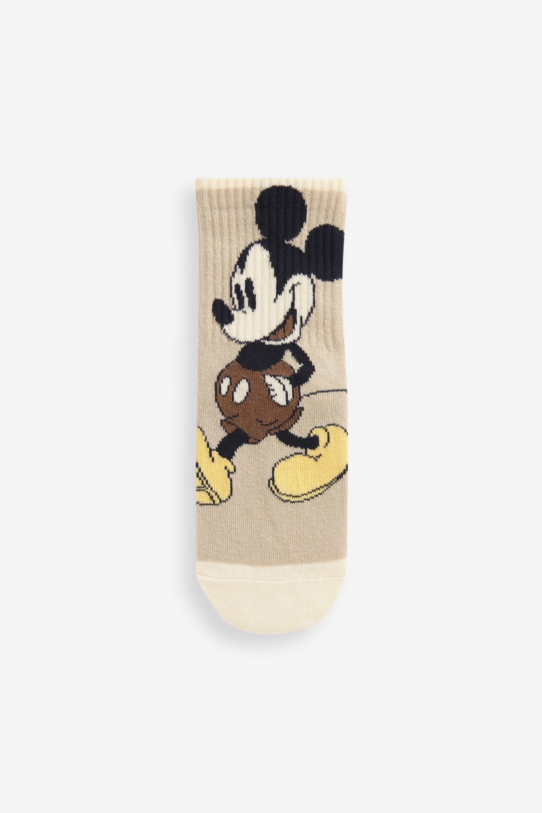 Mickey Mouse Cotton Rich Socks 3 Packs