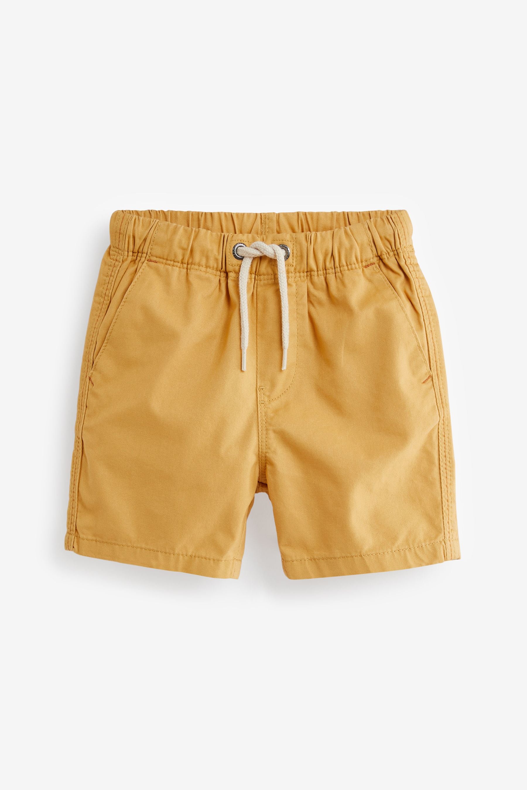 Green/Ochre Yellow Pull-On Shorts 2 Pack (3mths-7yrs)