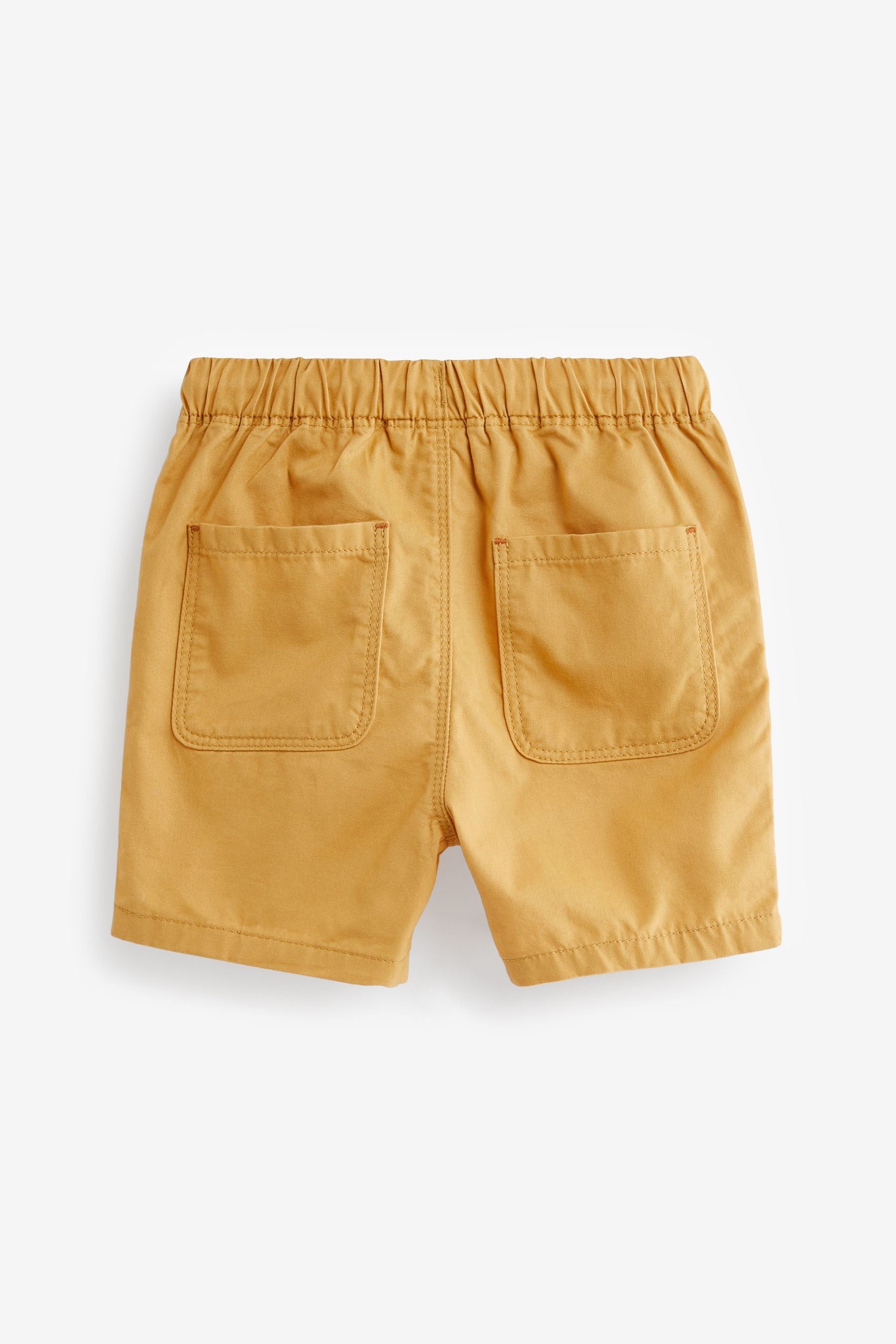 Green/Ochre Yellow Pull-On Shorts 2 Pack (3mths-7yrs)