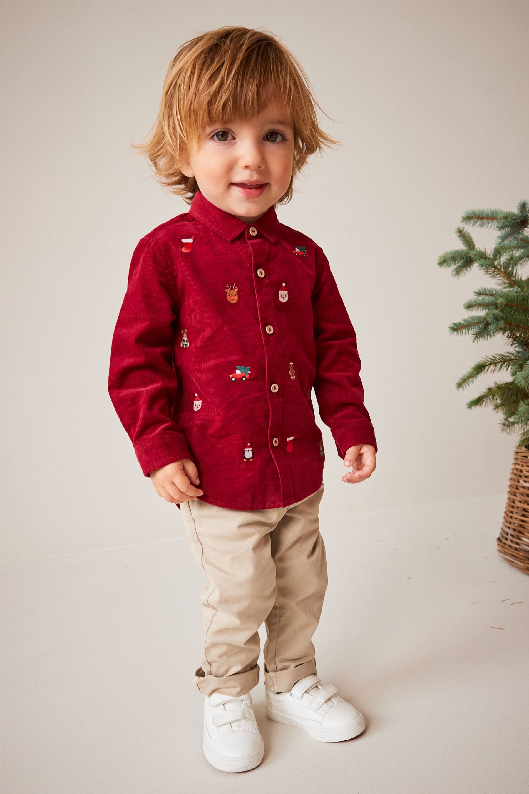 Plum Purple Christmas Shirt (3mths-7yrs)