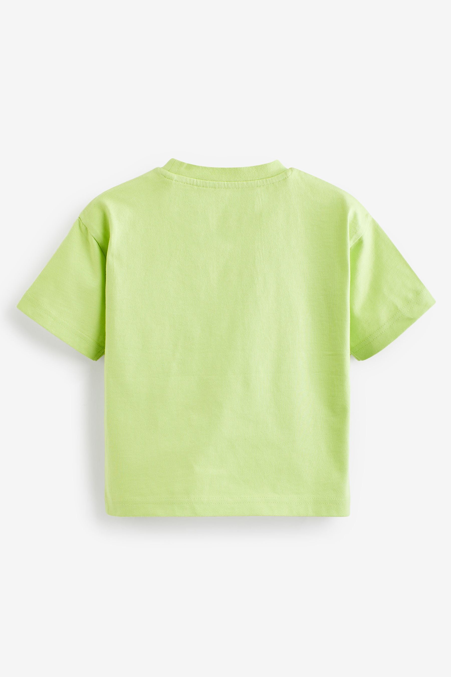 Mickey Mouse Lime Green Short Sleeve License T-Shirt (3mths-8yrs)