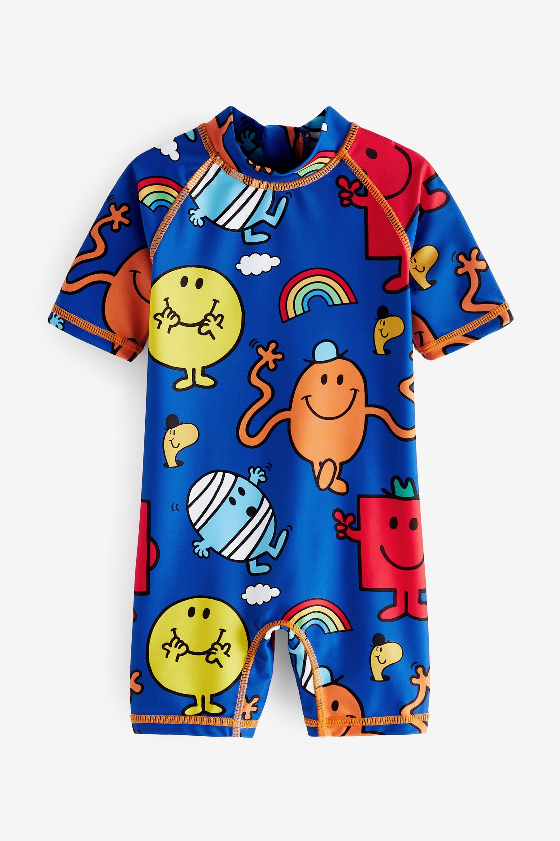 Mr. Men Blue Sunsafe Swimsuit (3mths-8yrs)