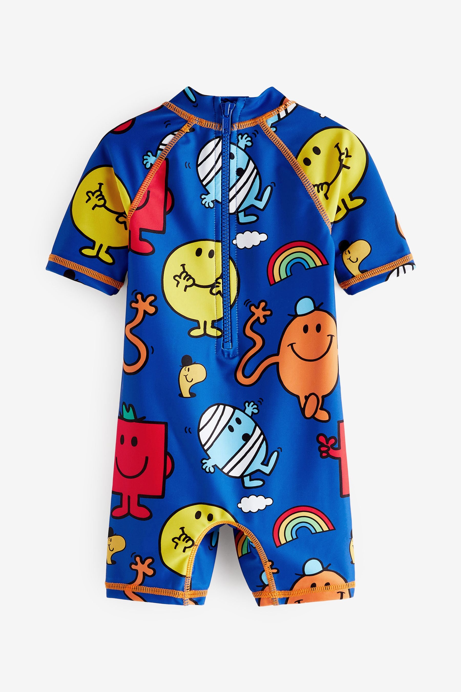 Mr. Men Blue Sunsafe Swimsuit (3mths-8yrs)