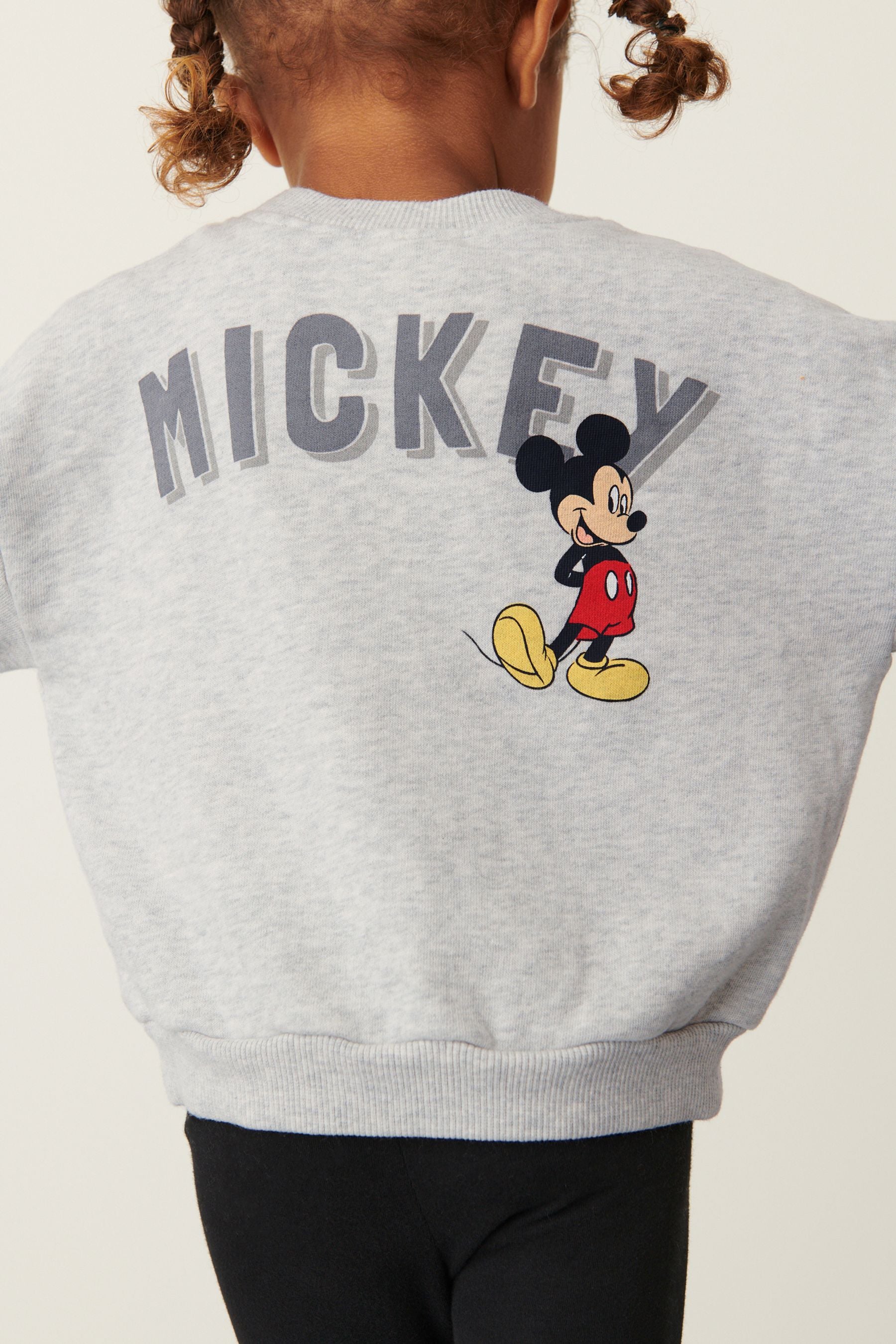 Grey Mickey Mouse Sweatshirt (3mths-7yrs)