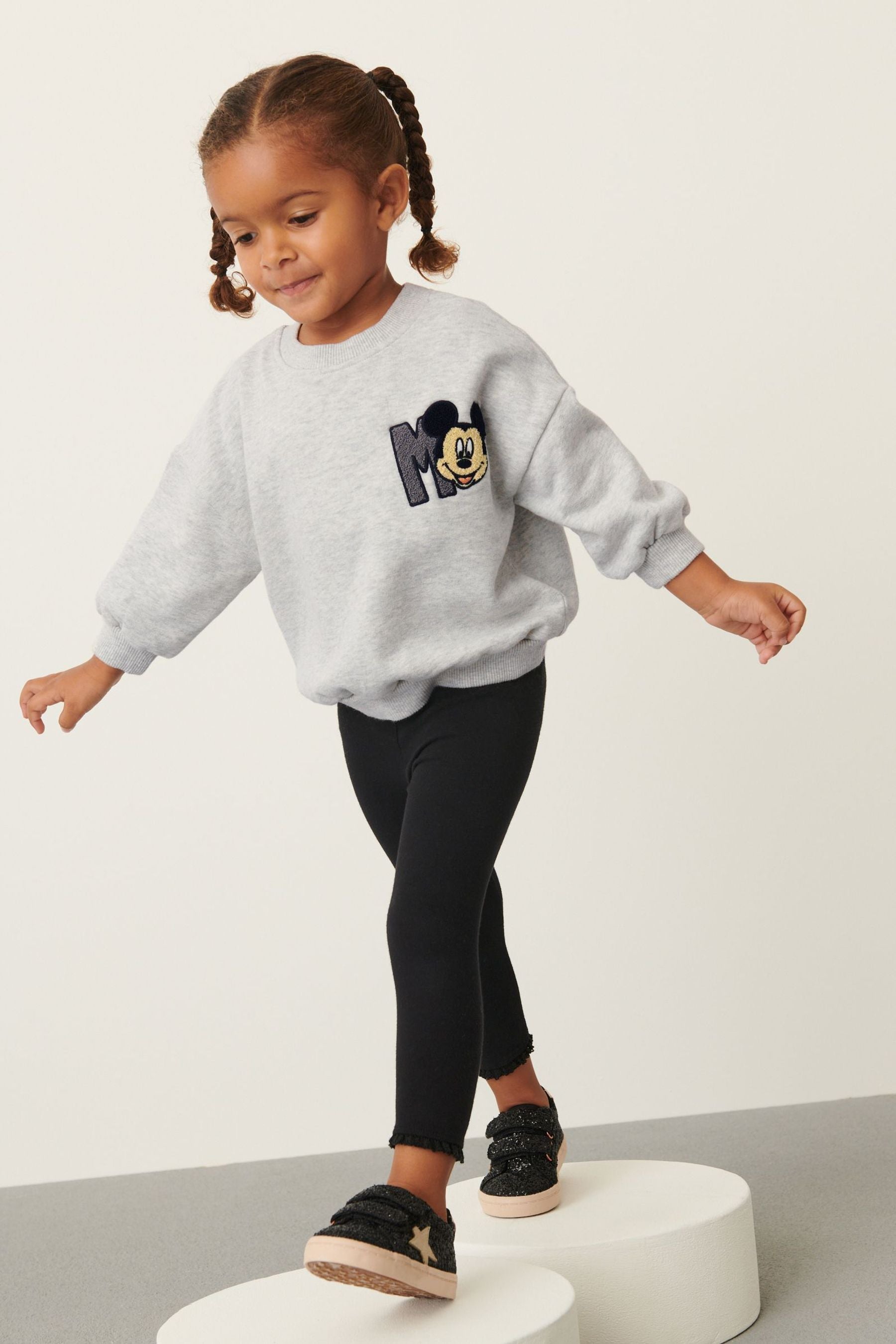 Grey Mickey Mouse Sweatshirt (3mths-7yrs)