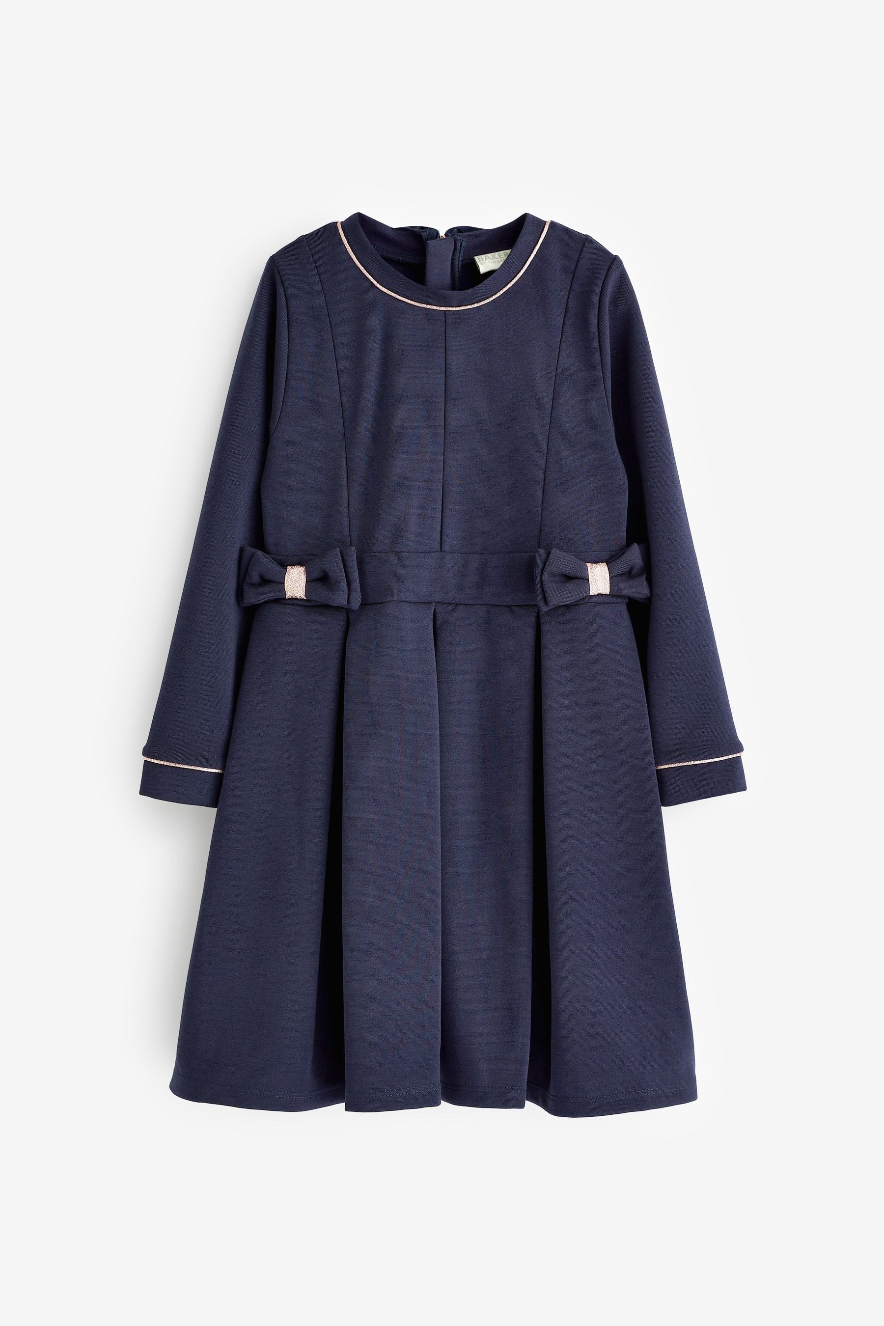 Navy Baker by Ted Baker Bow Ponte Dress