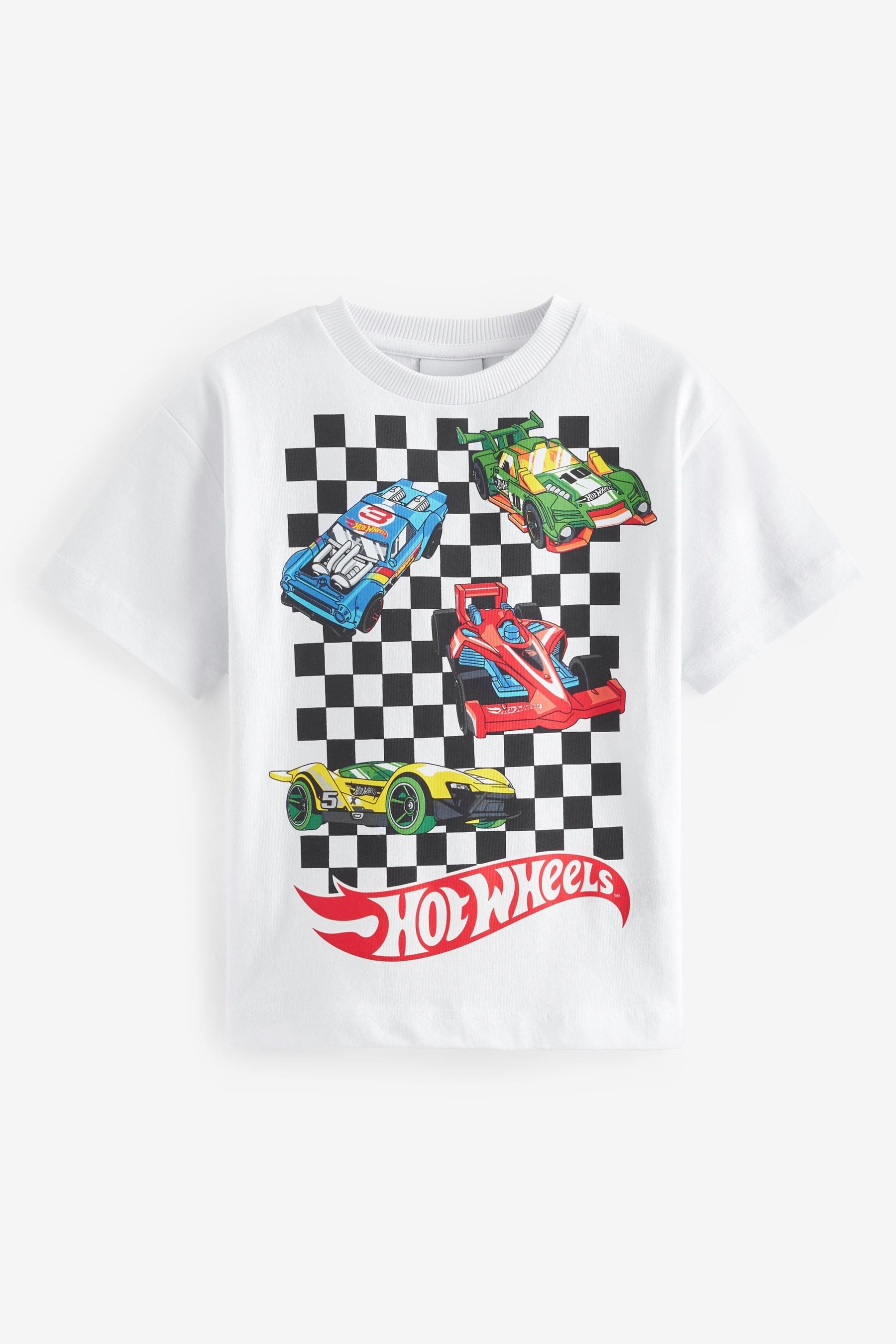 White Hot Wheels License T-Shirt (9mths-8yrs)