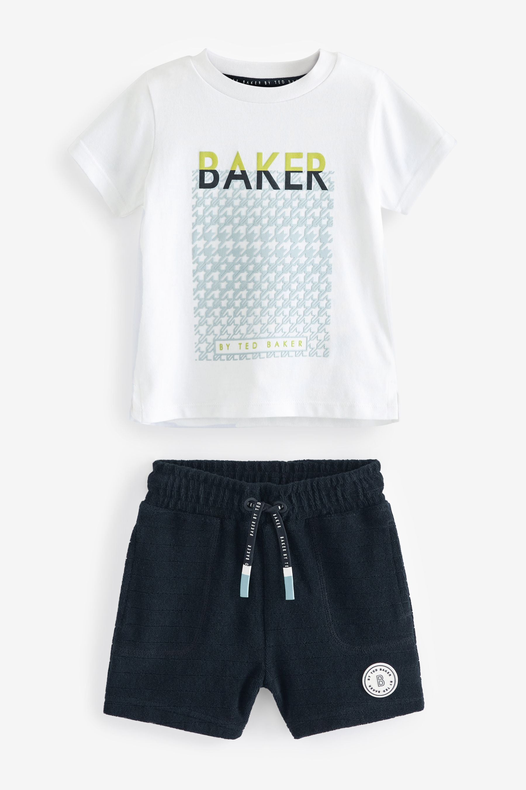 Blue Baker by Ted Baker Blue T-Shirt and Short Set