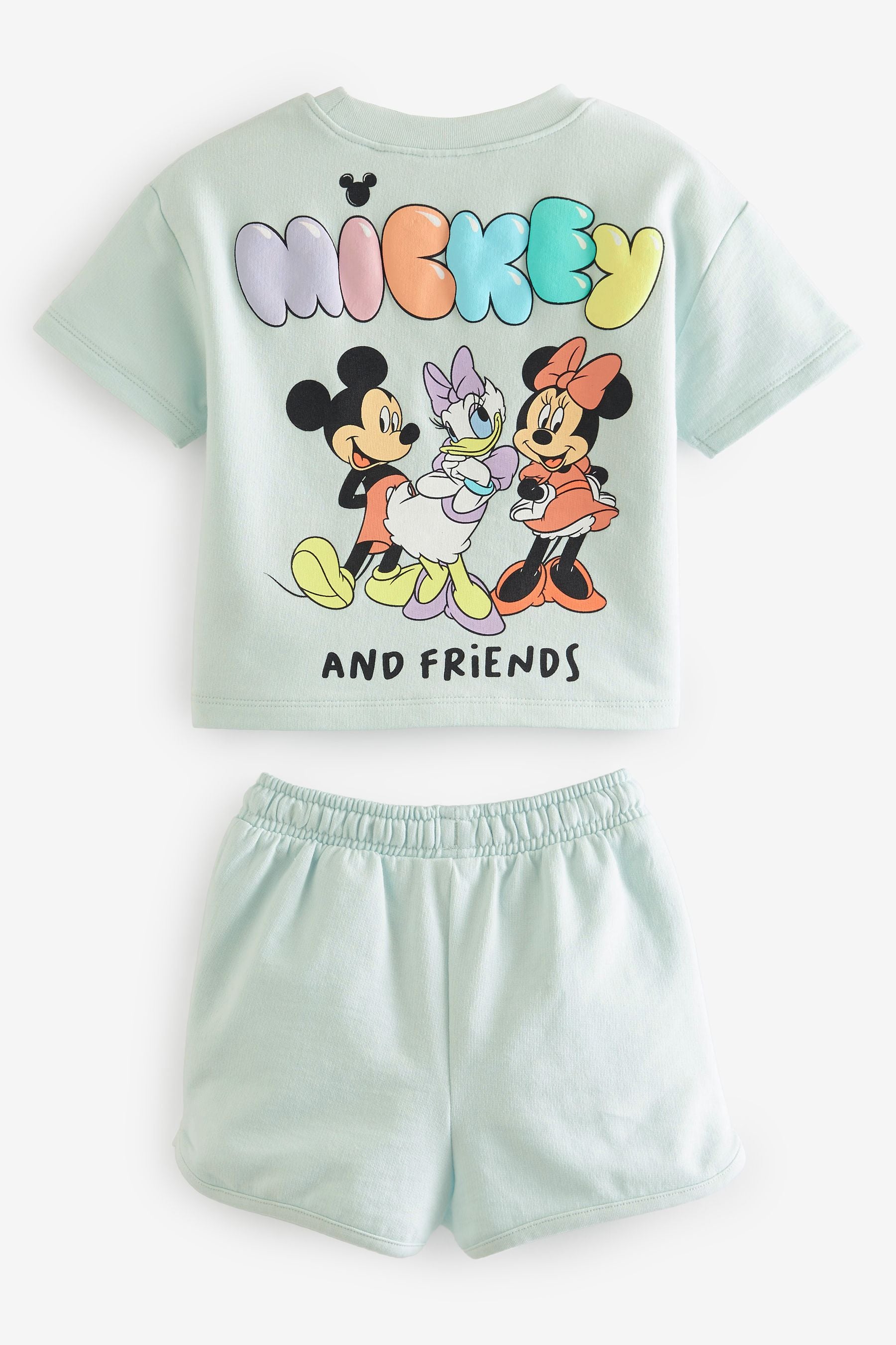 Blue Mickey & Friends Disney Short Co-ord (3mths-7yrs)