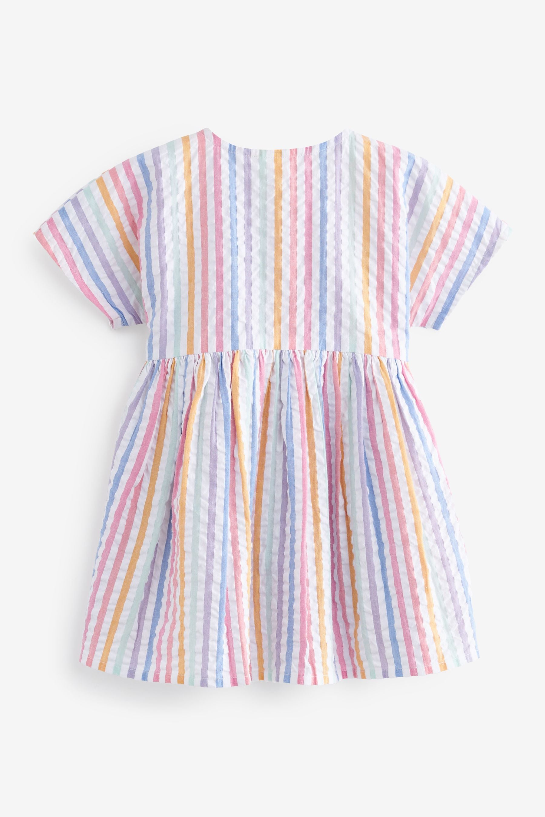 Rainbow Stripe Relaxed Dress (3mths-7yrs)