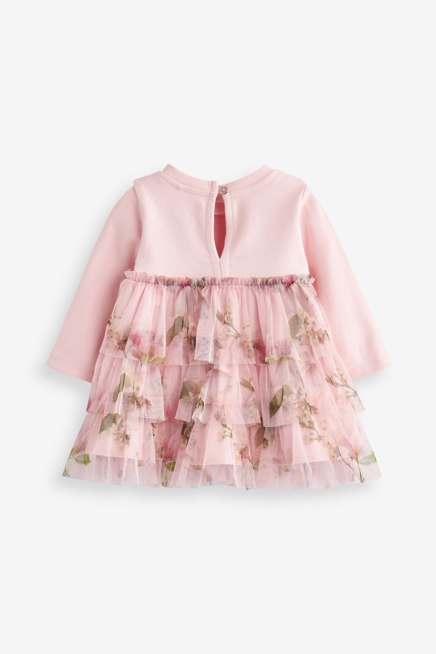 Pink Baker by Ted Baker Pink Mesh Skirt Dress