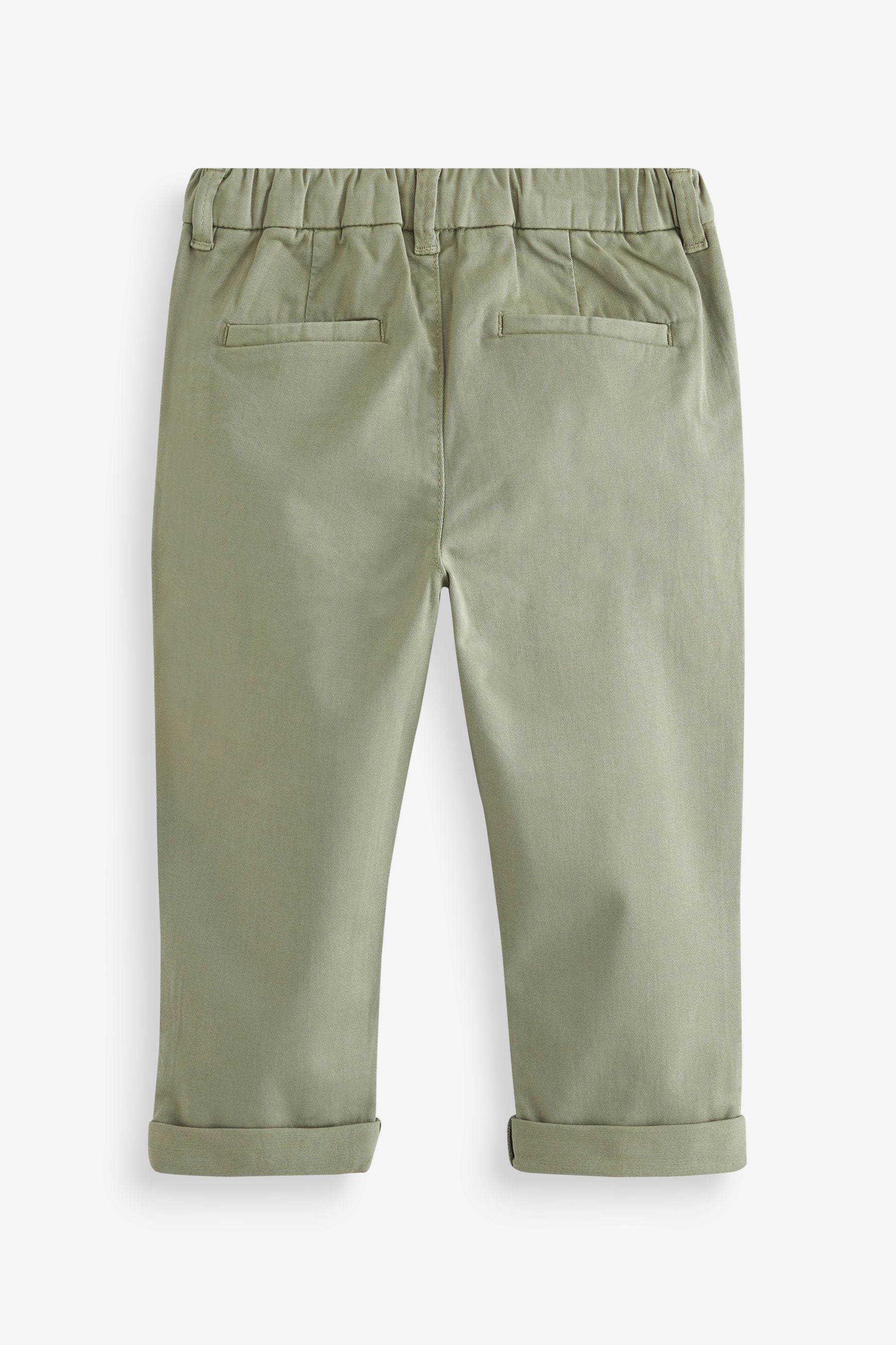 Green Stretch Chino Trousers (3mths-7yrs)