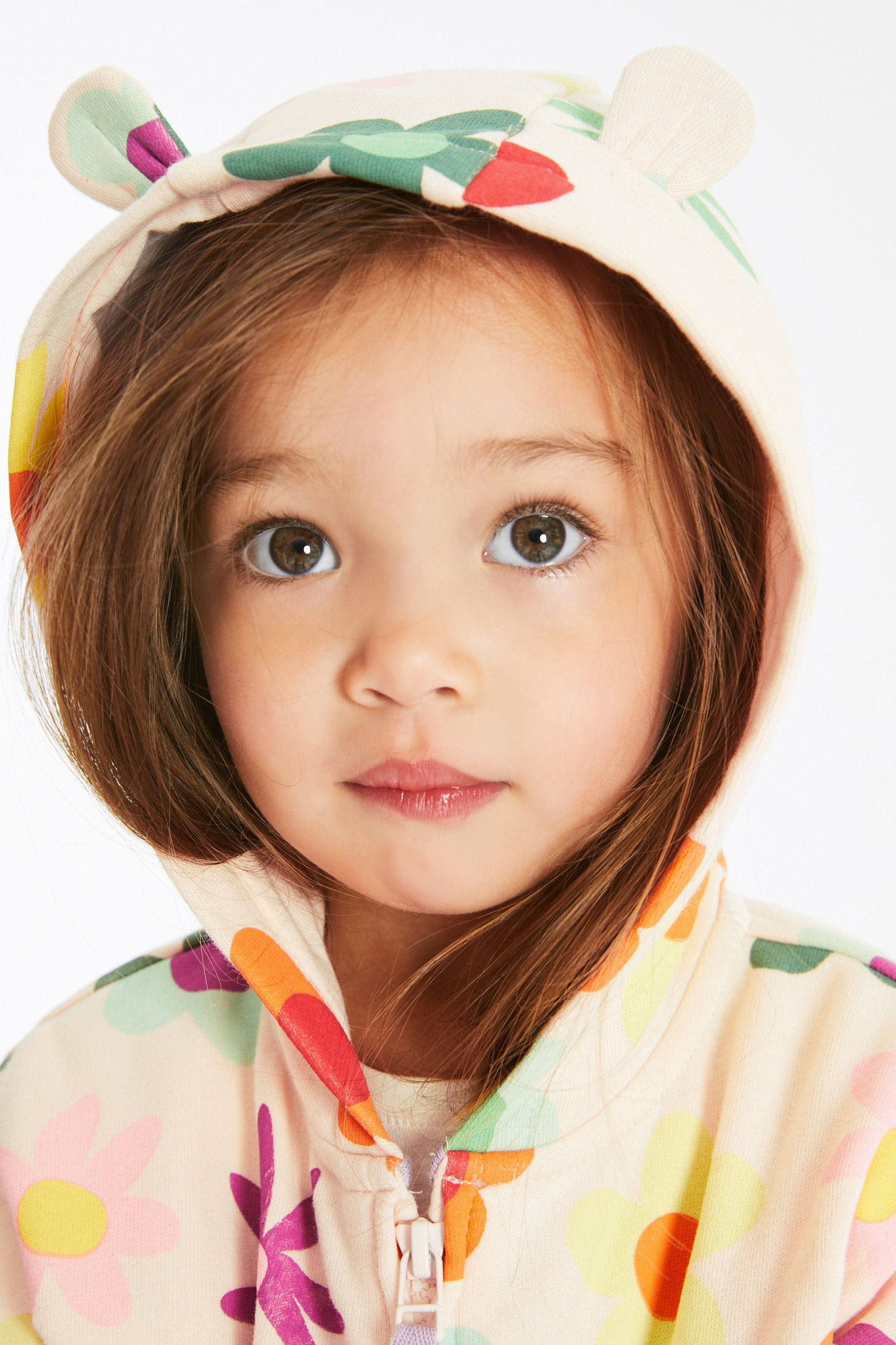 Multicolour Zip Through Hoodie (3mths-7yrs)