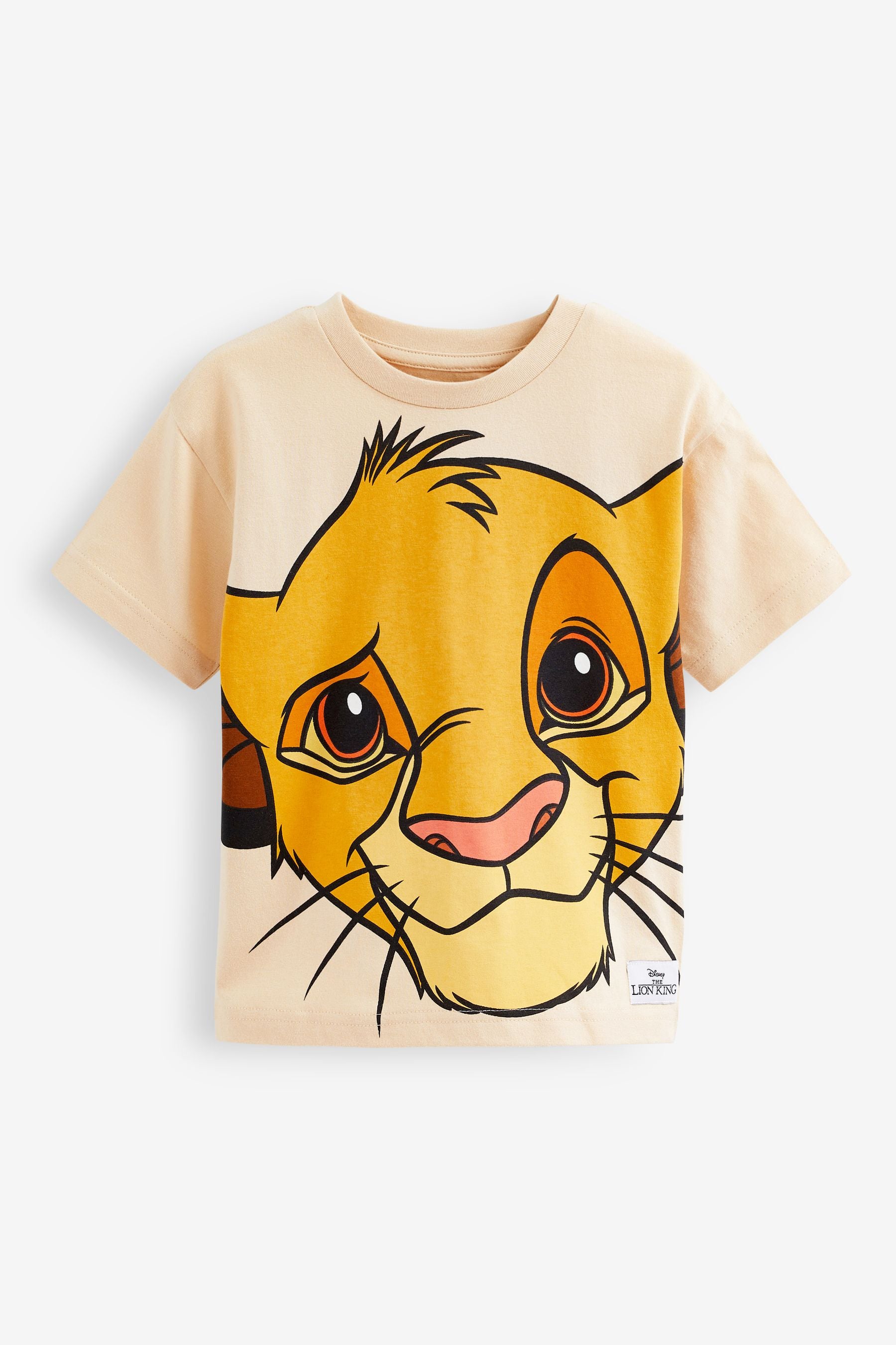 Lion King Simba Neutral Short Sleeve License T-Shirt (6mths-8yrs)